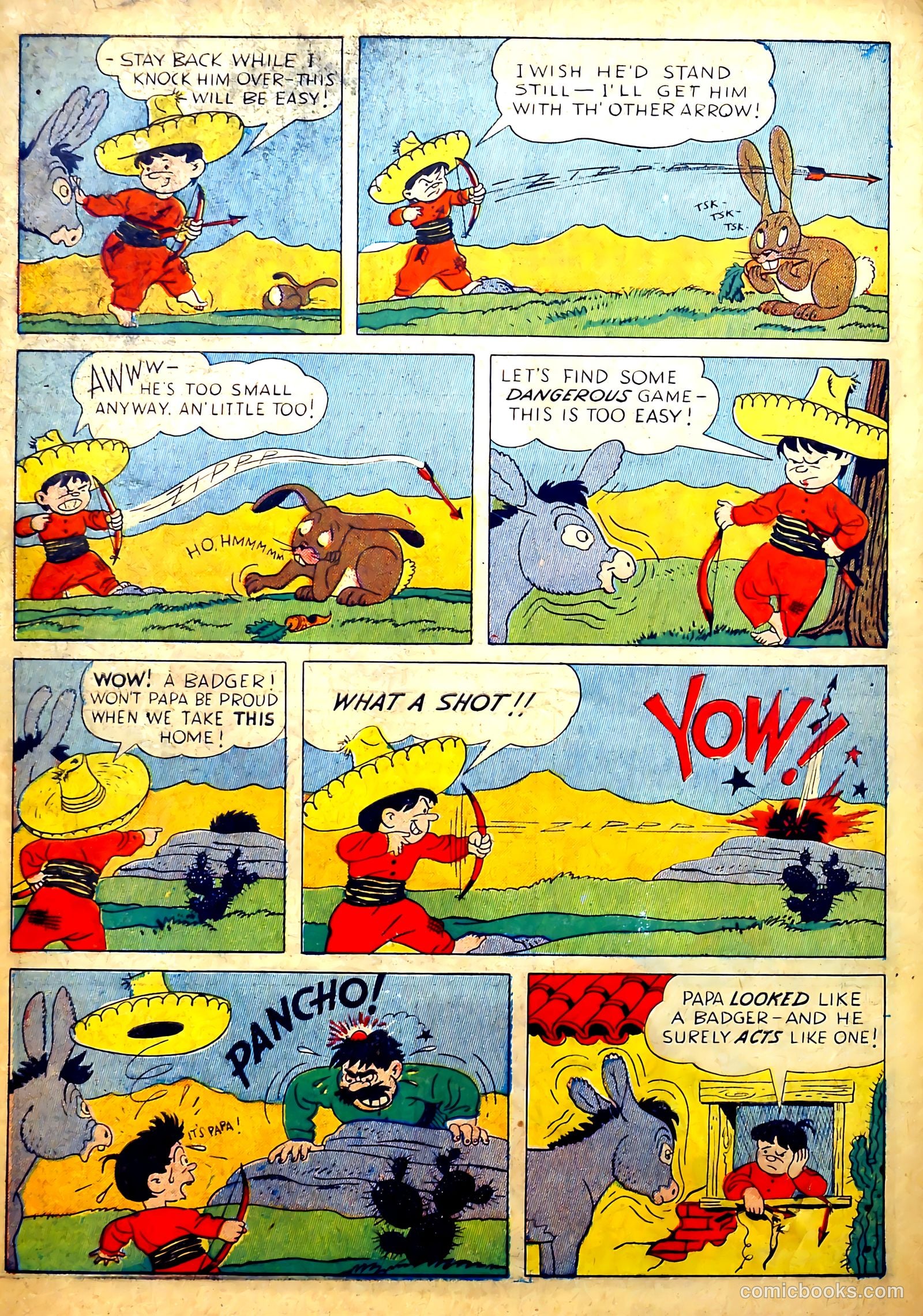 Exciting Comics #29 (1943) — page 58 of 60