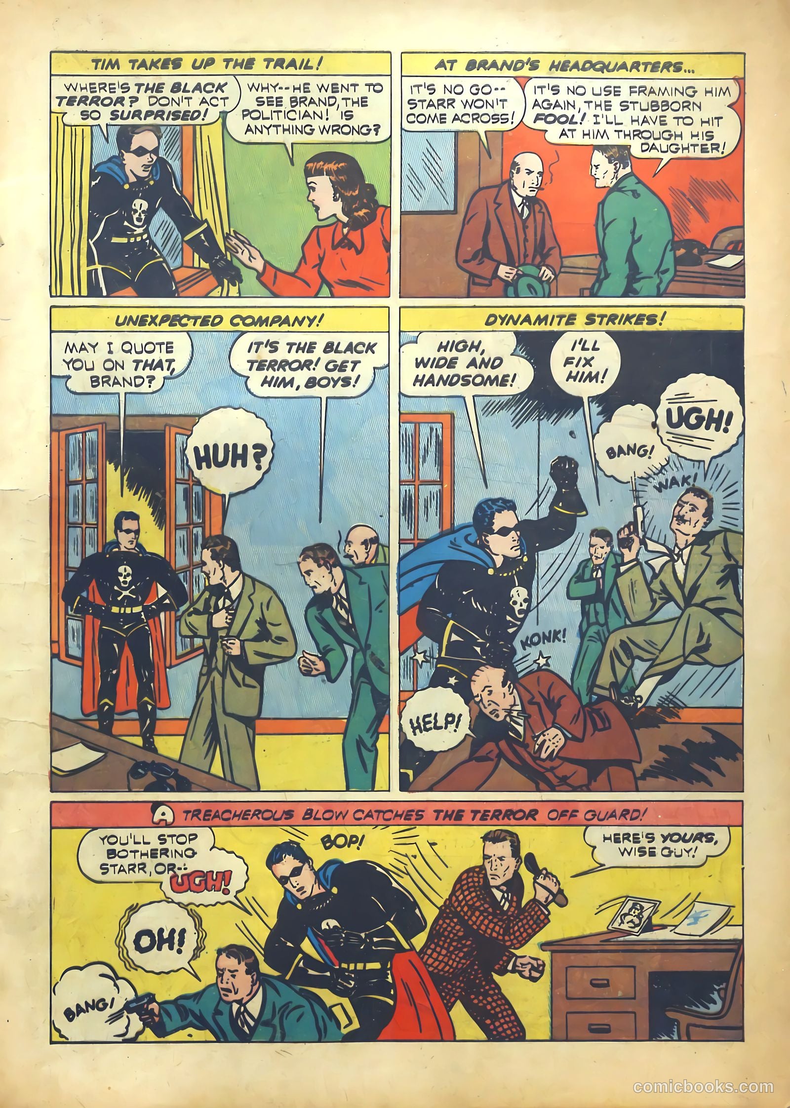 Exciting Comics #14 (1941) — page 7 of 68