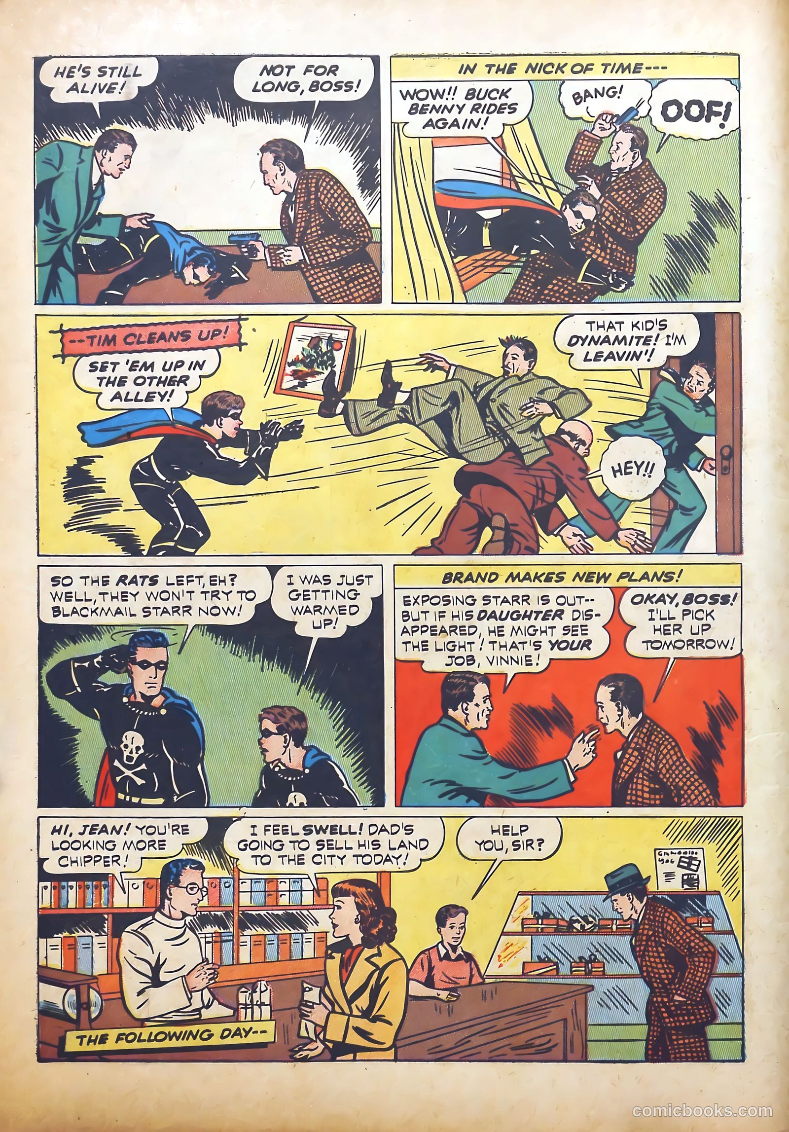 Exciting Comics #14 (1941) — page 8 of 68