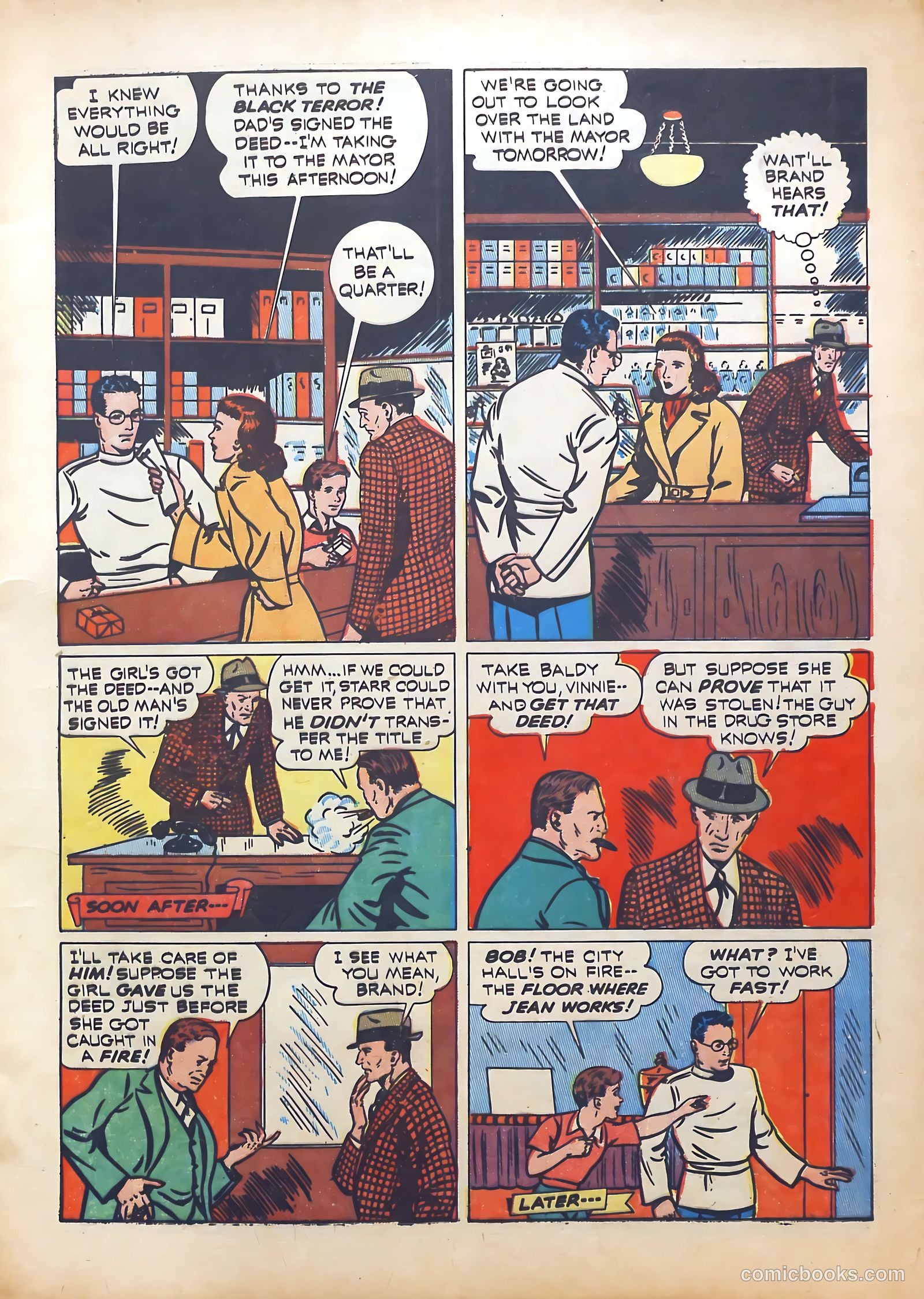Exciting Comics #14 (1941) — page 9 of 68
