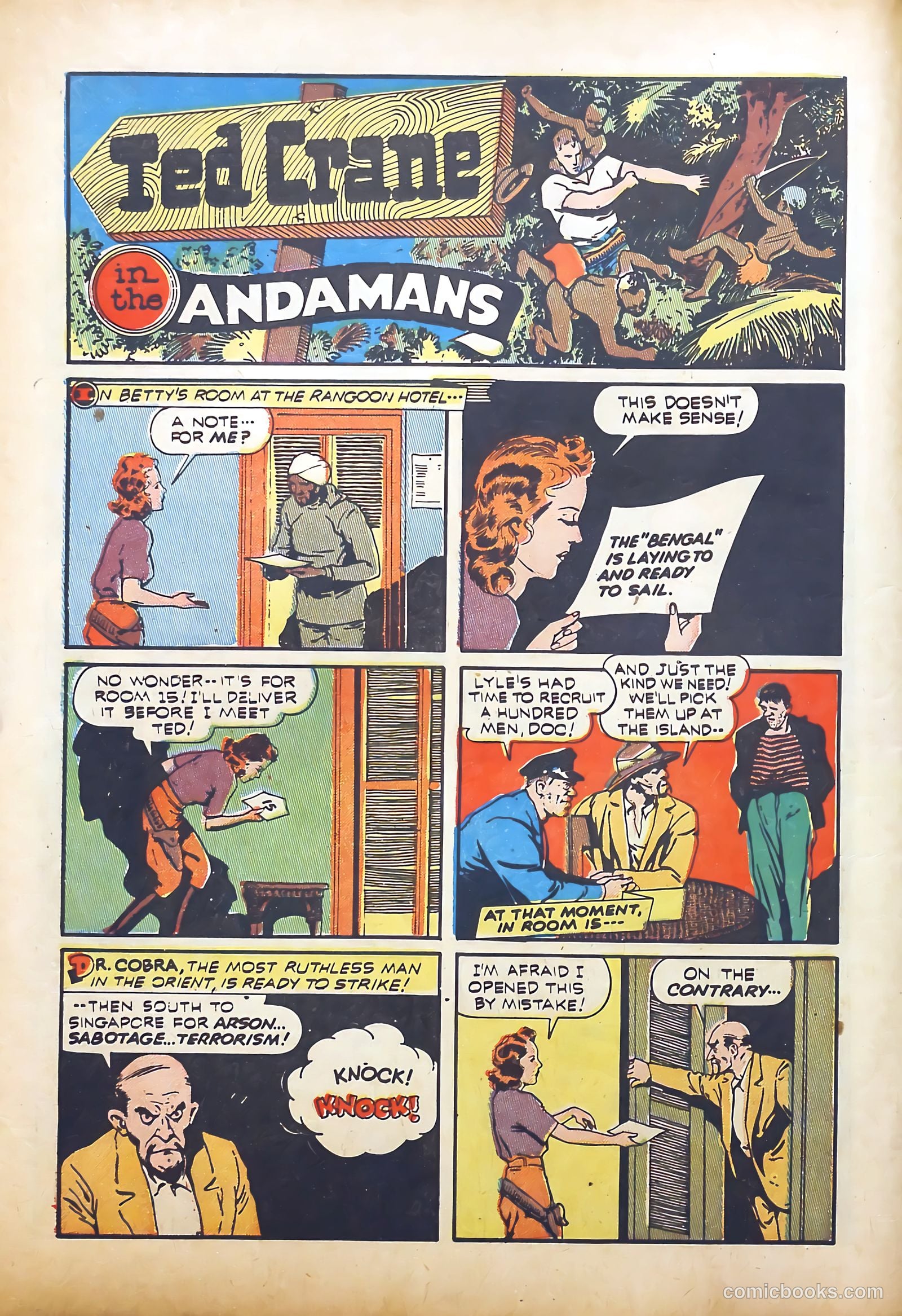 Exciting Comics #14 (1941) — page 16 of 68