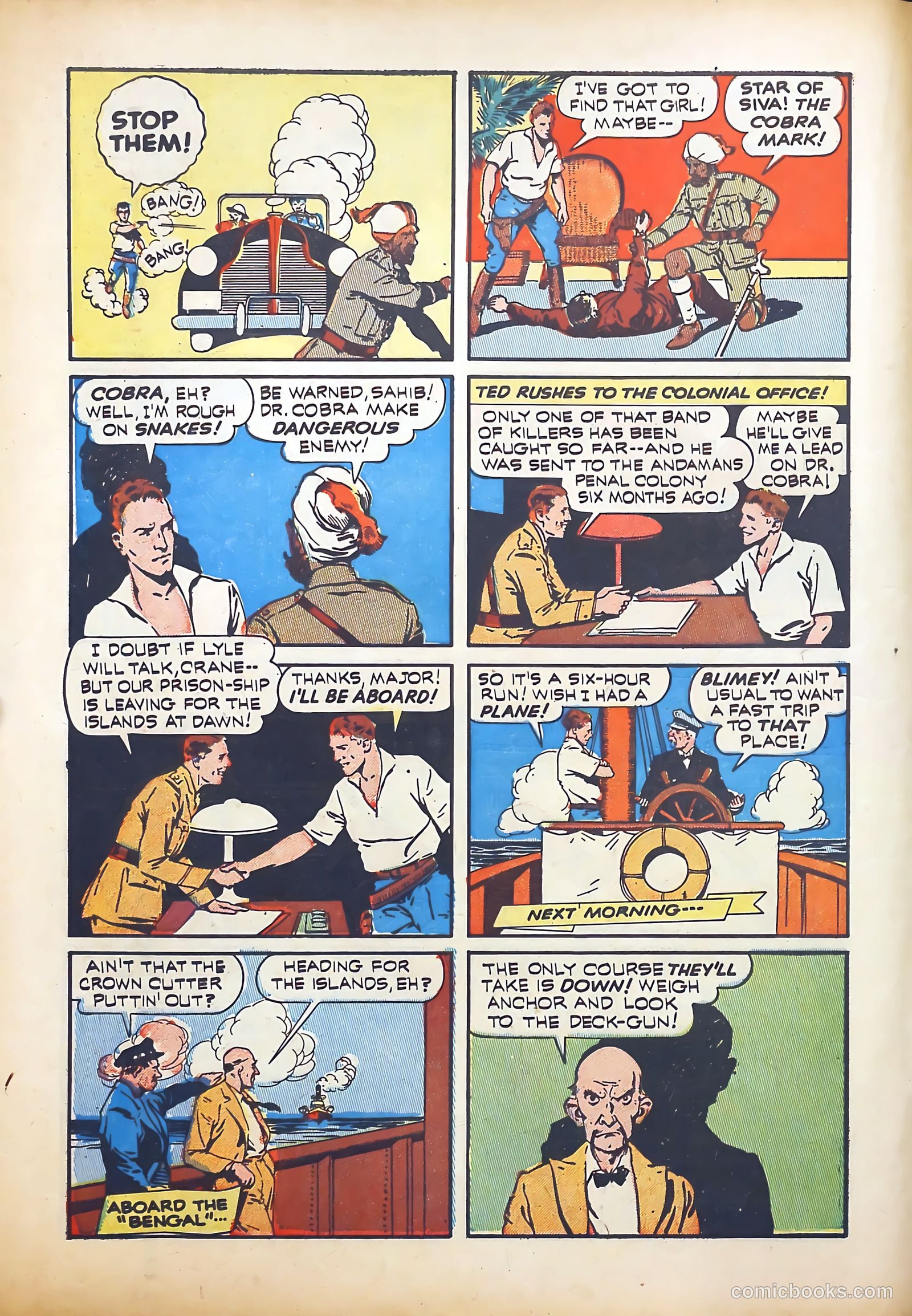 Exciting Comics #14 (1941) — page 18 of 68