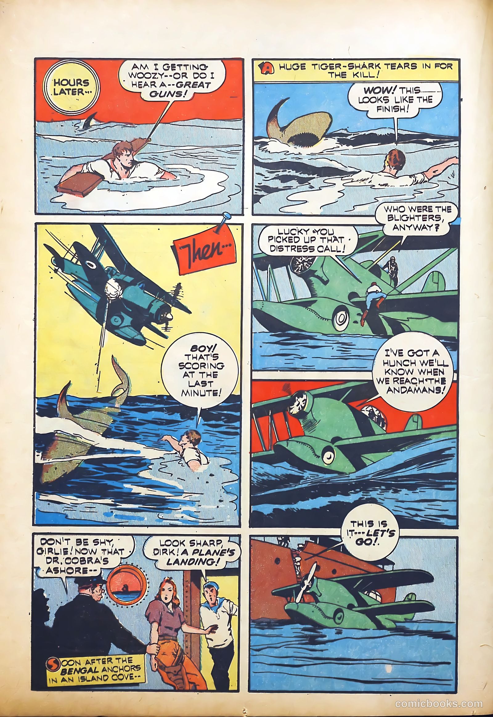 Exciting Comics #14 (1941) — page 20 of 68