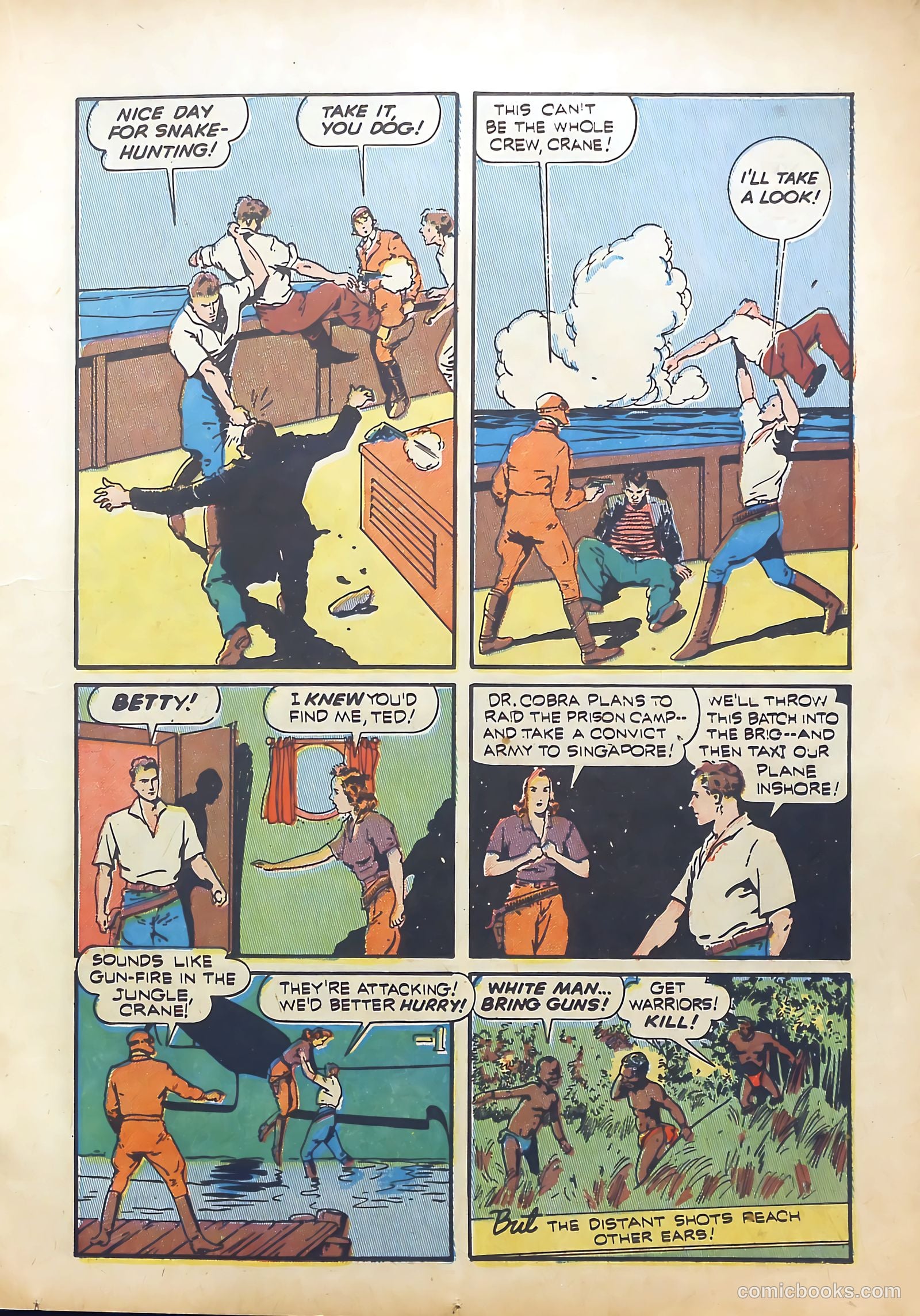 Exciting Comics #14 (1941) — page 21 of 68