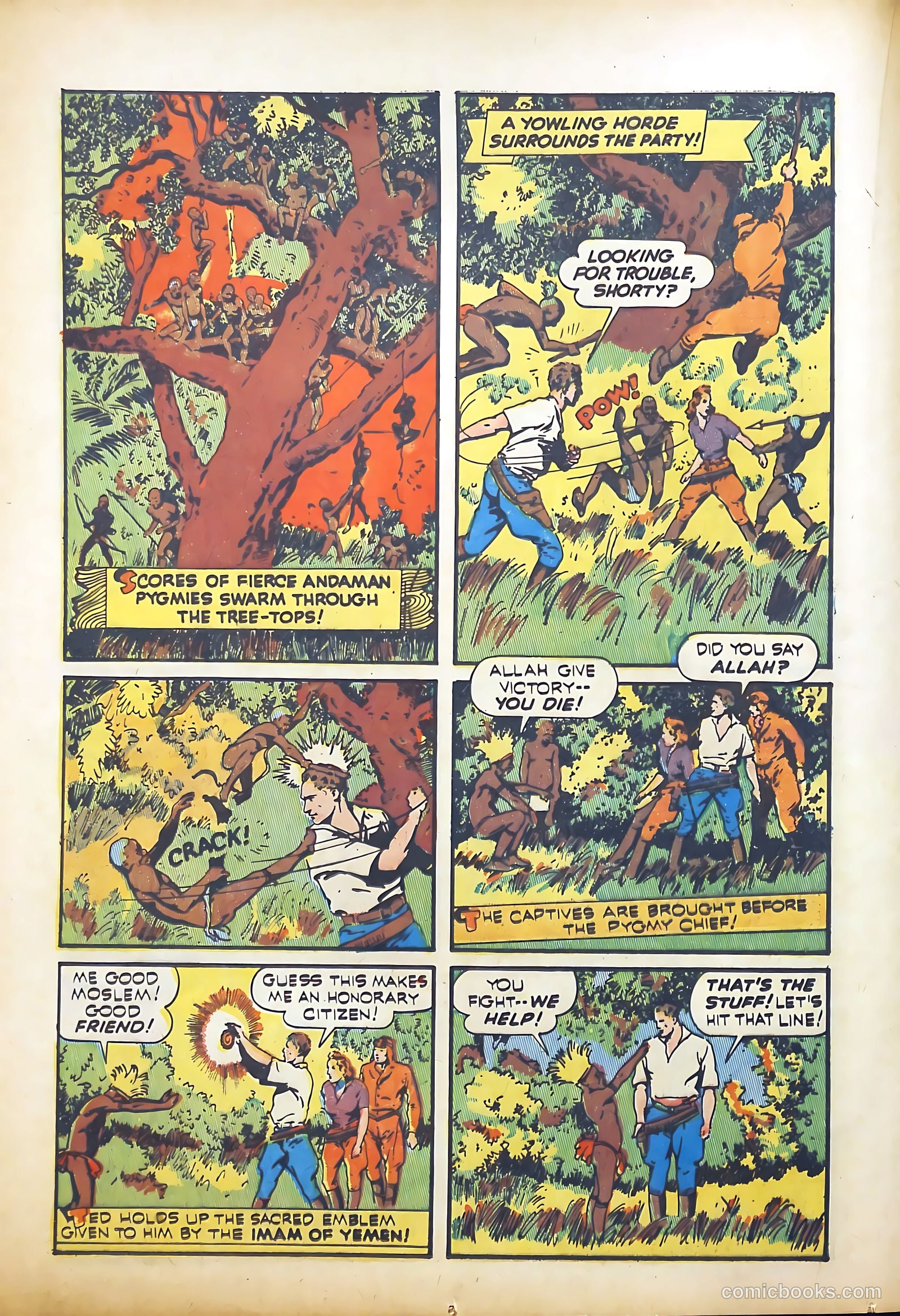 Exciting Comics #14 (1941) — page 22 of 68