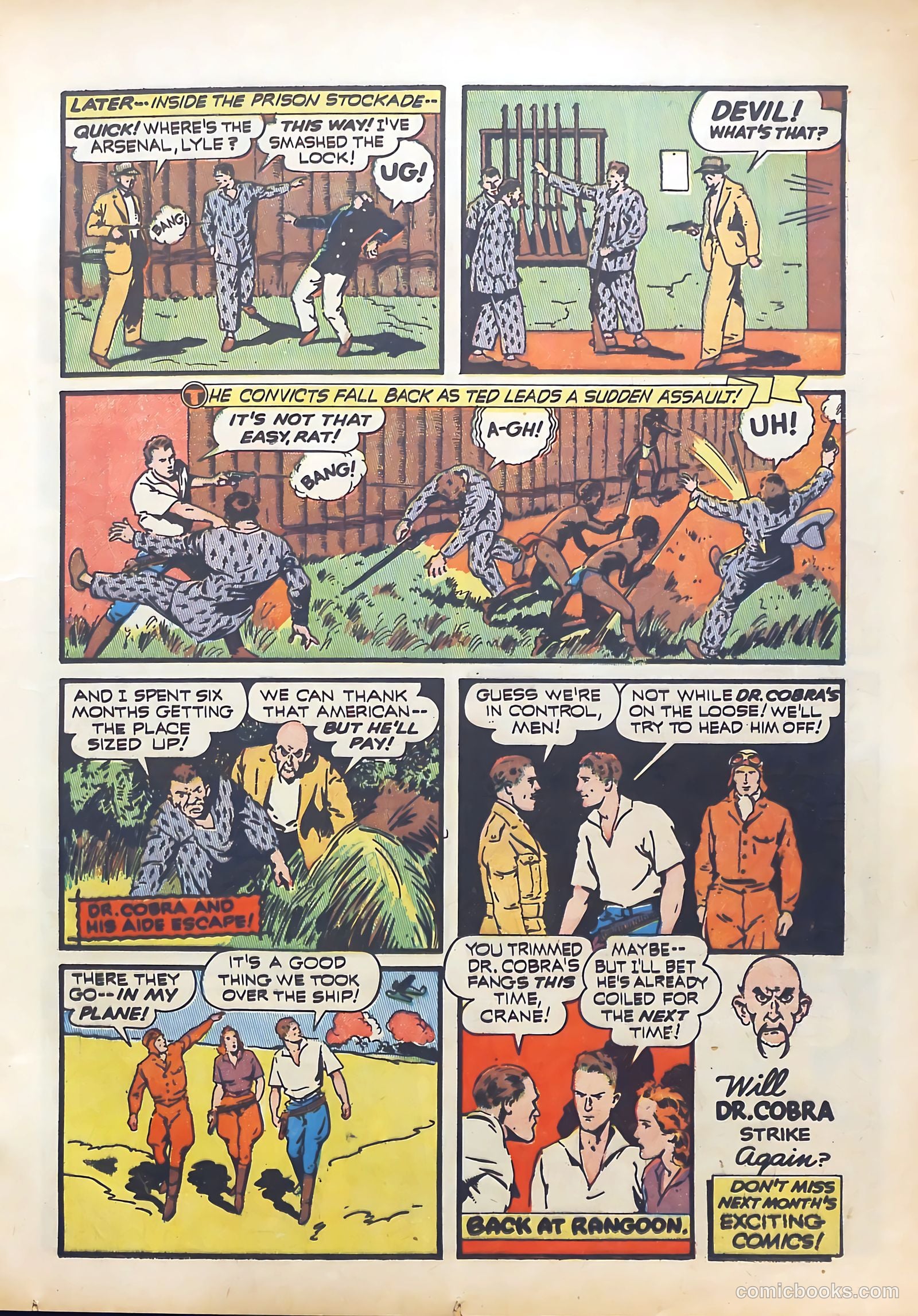 Exciting Comics #14 (1941) — page 23 of 68