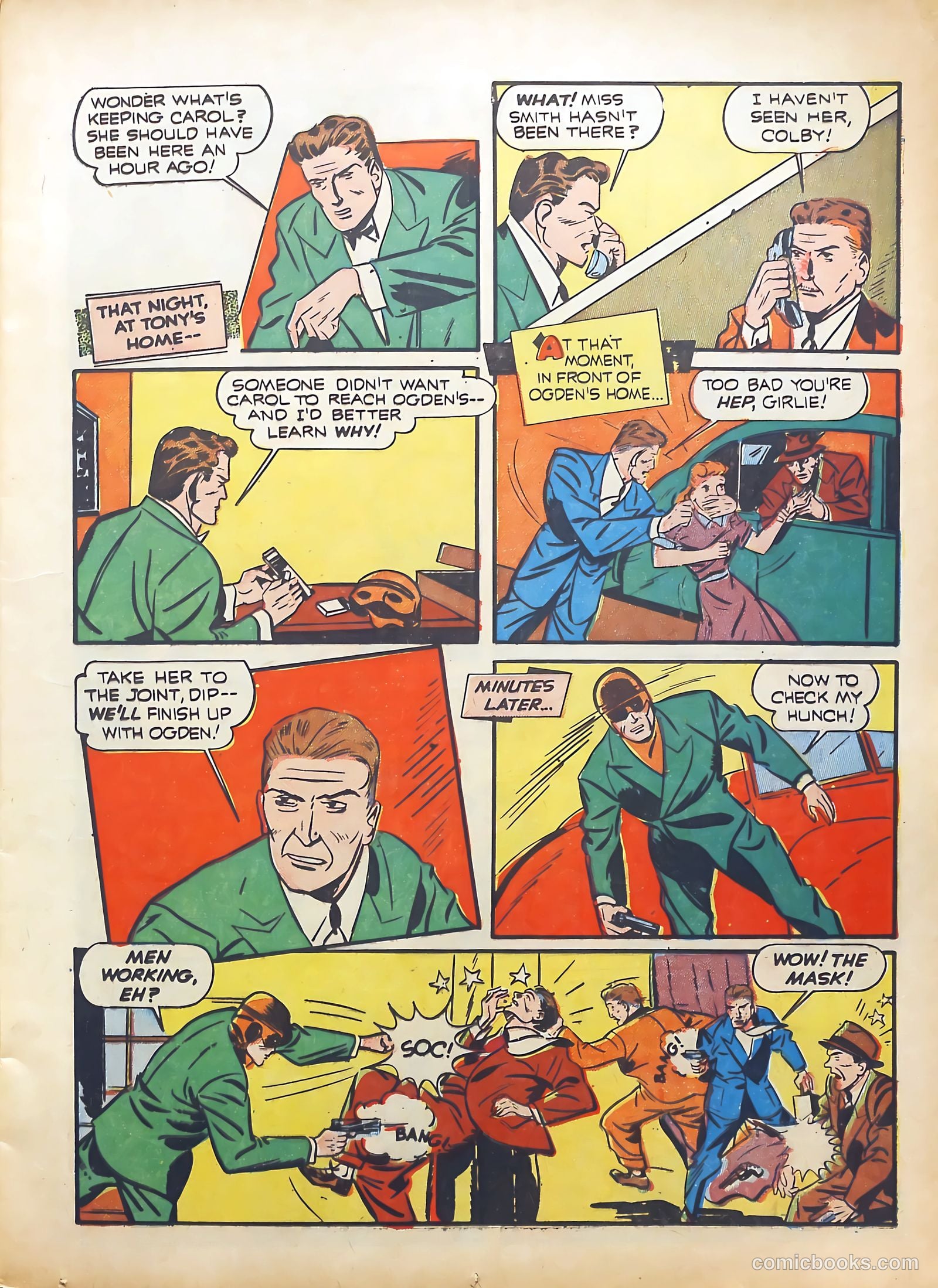Exciting Comics #14 (1941) — page 25 of 68