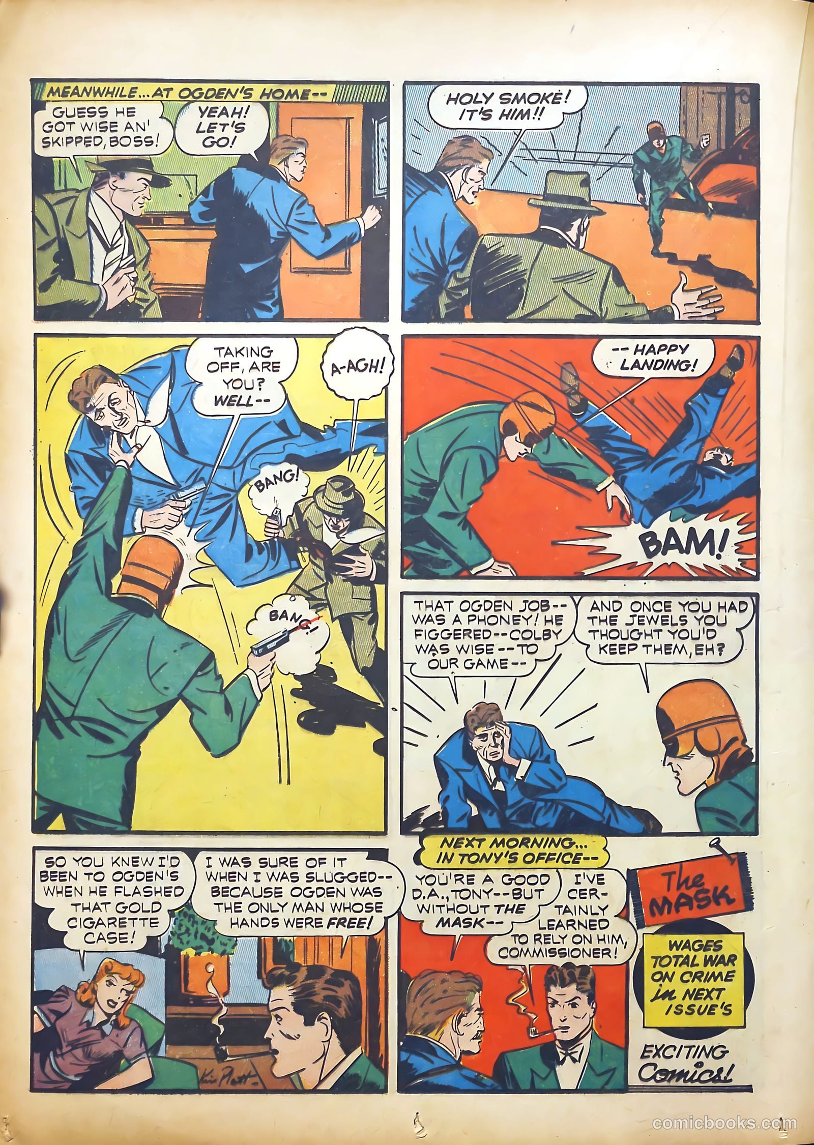 Exciting Comics #14 (1941) — page 30 of 68