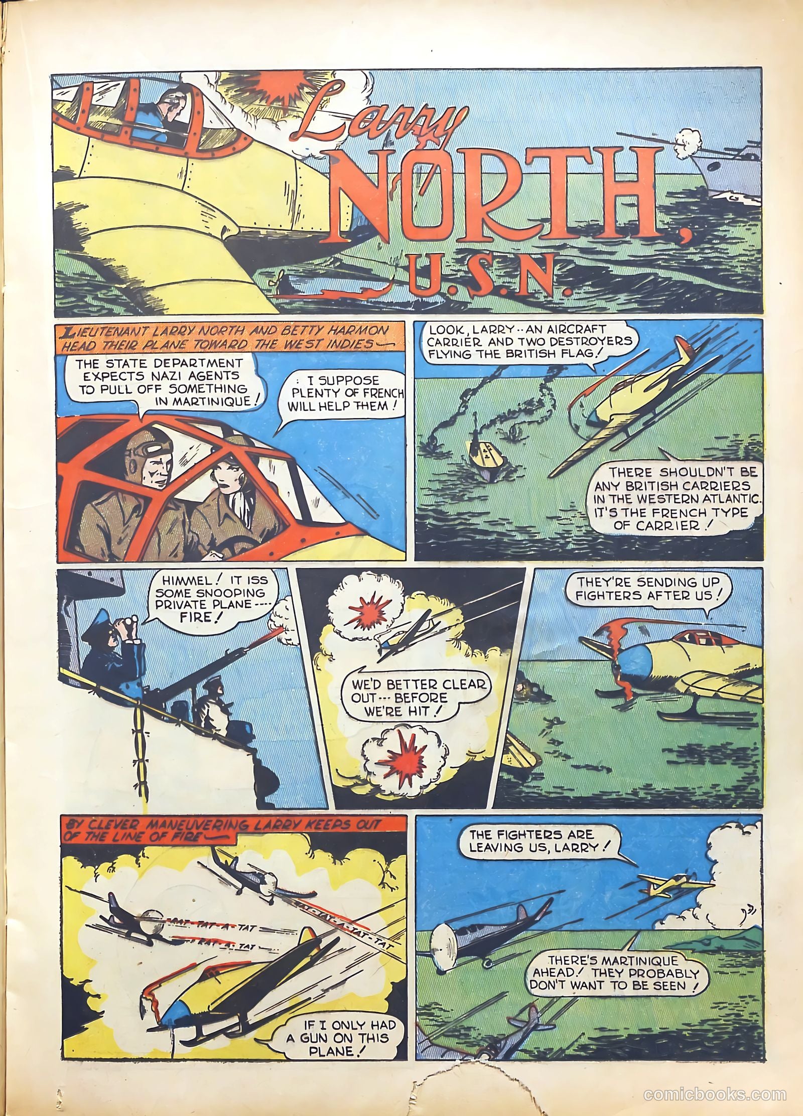 Exciting Comics #14 (1941) — page 31 of 68