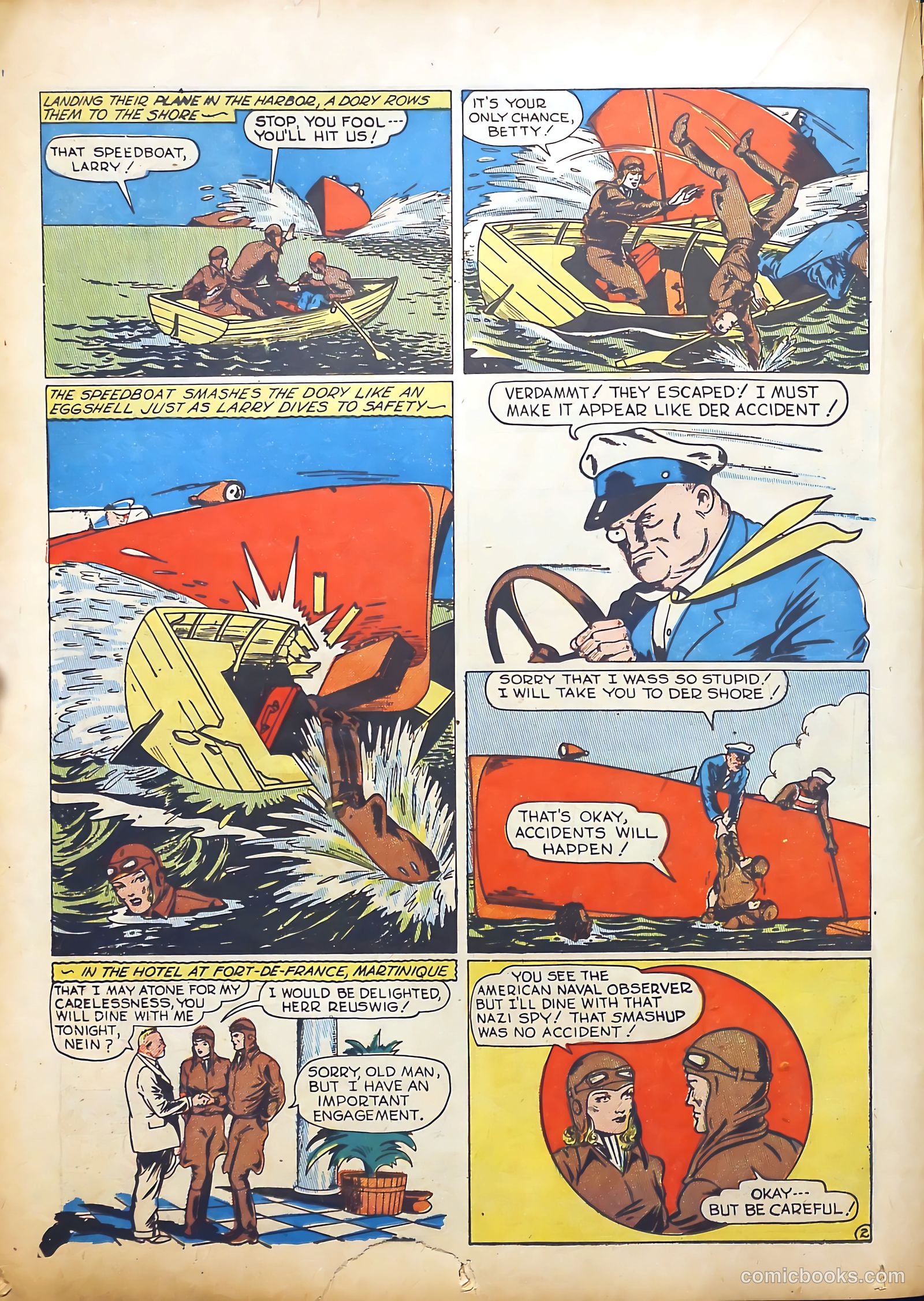 Exciting Comics #14 (1941) — page 32 of 68