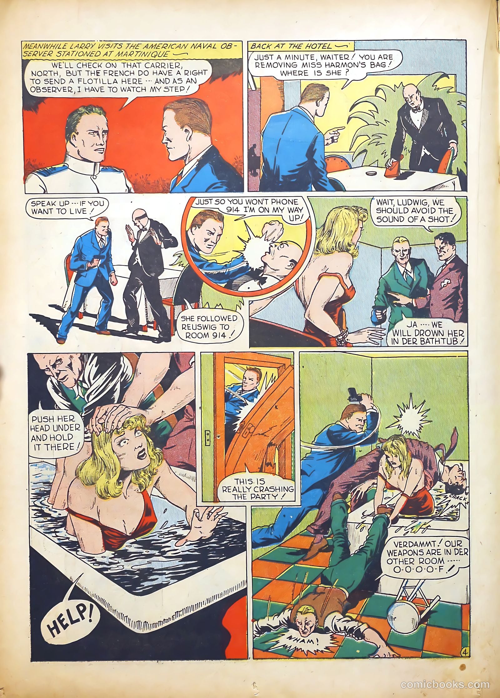 Exciting Comics #14 (1941) — page 34 of 68