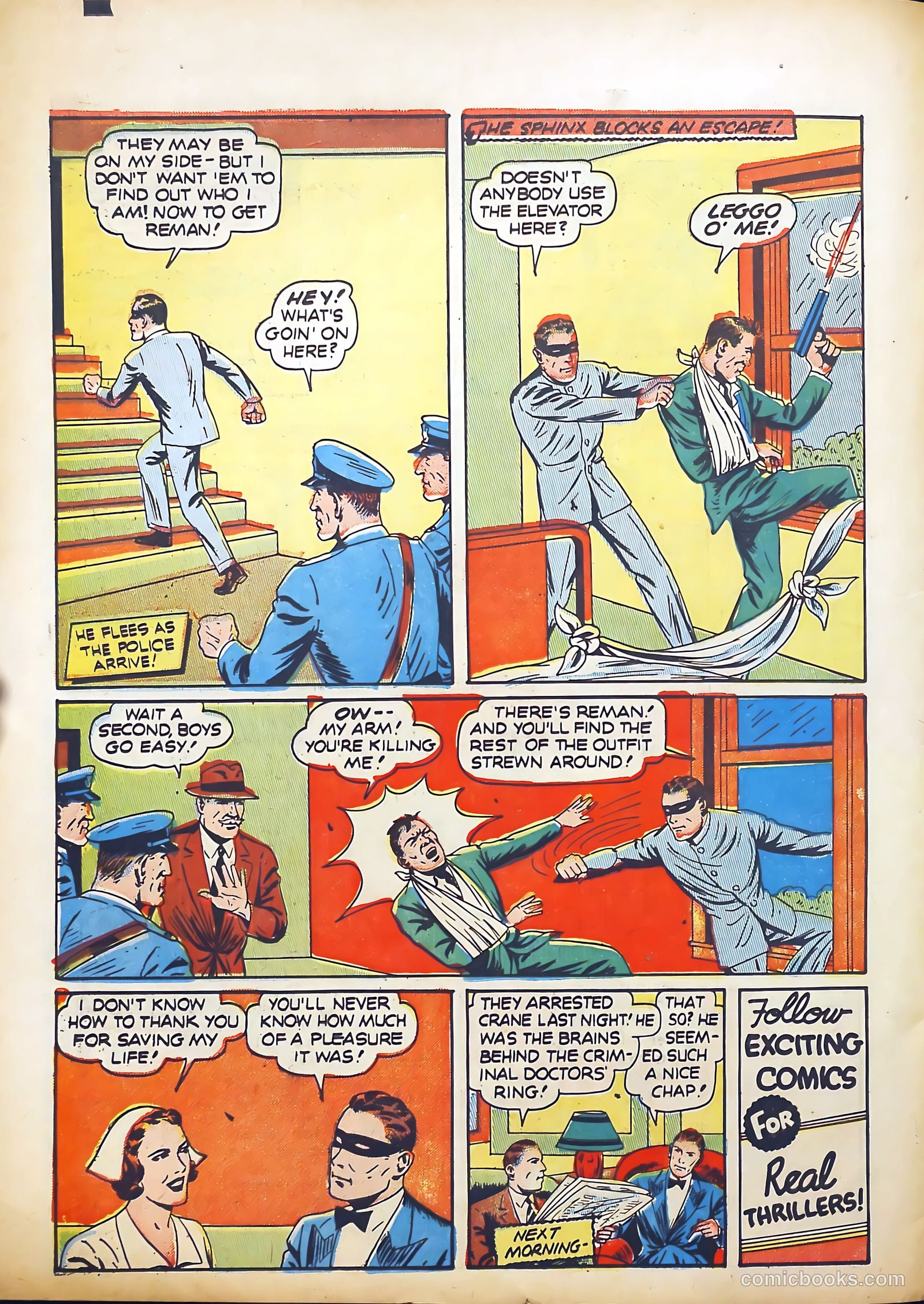 Exciting Comics #14 (1941) — page 50 of 68