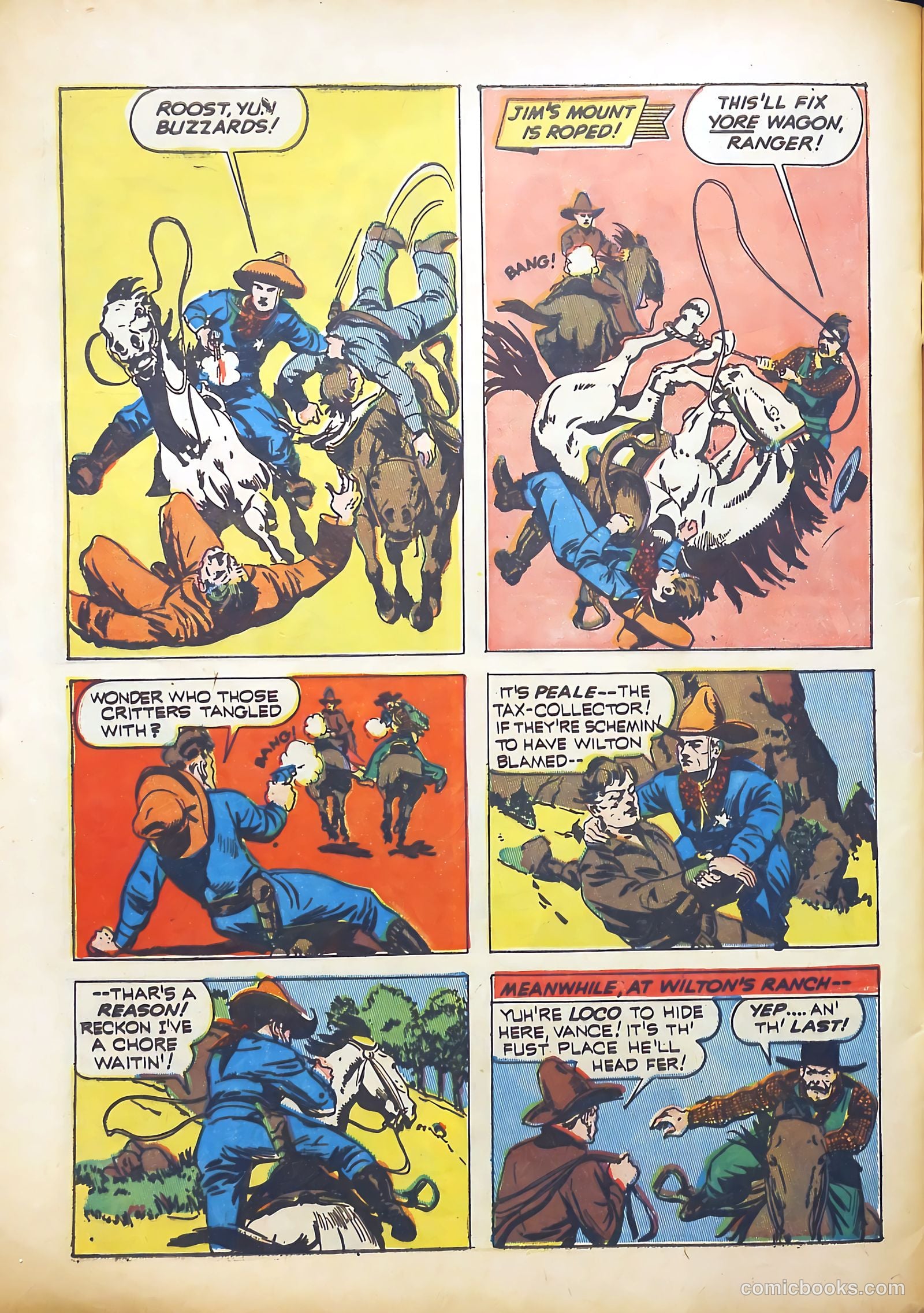 Exciting Comics #14 (1941) — page 54 of 68