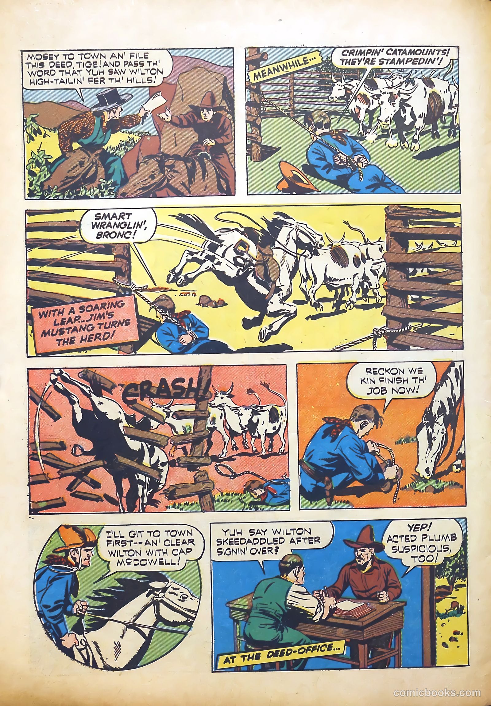 Exciting Comics #14 (1941) — page 56 of 68