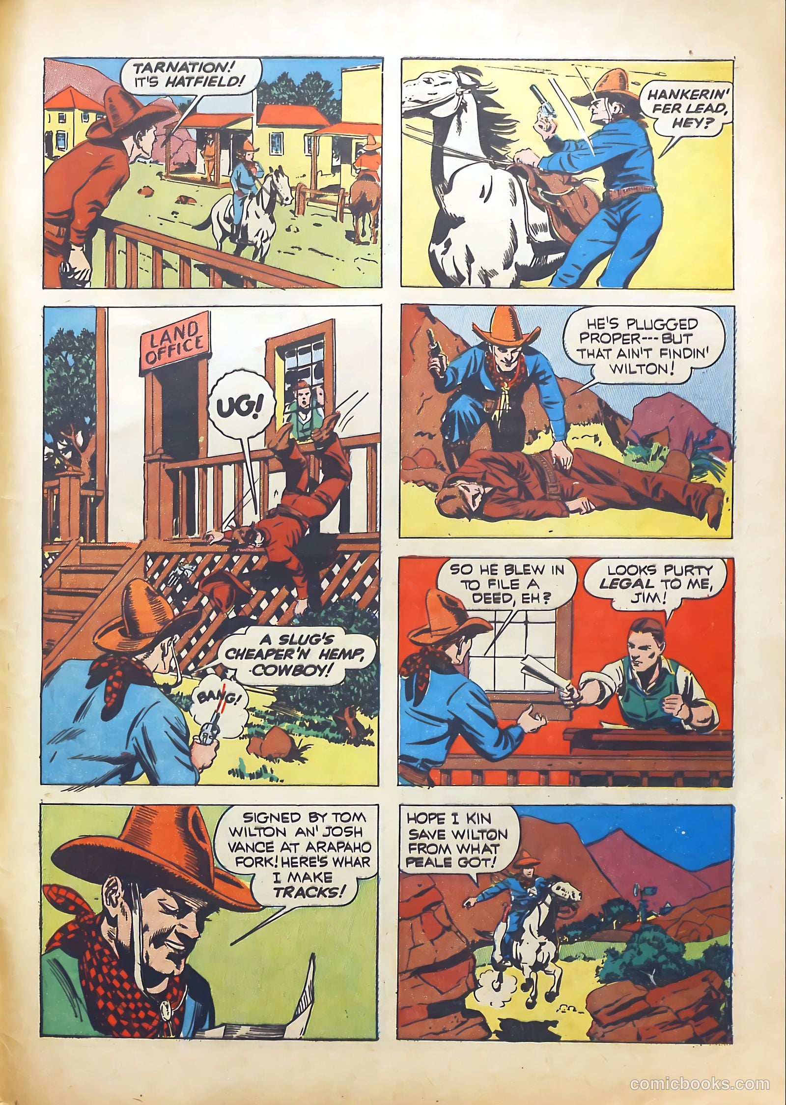 Exciting Comics #14 (1941) — page 57 of 68