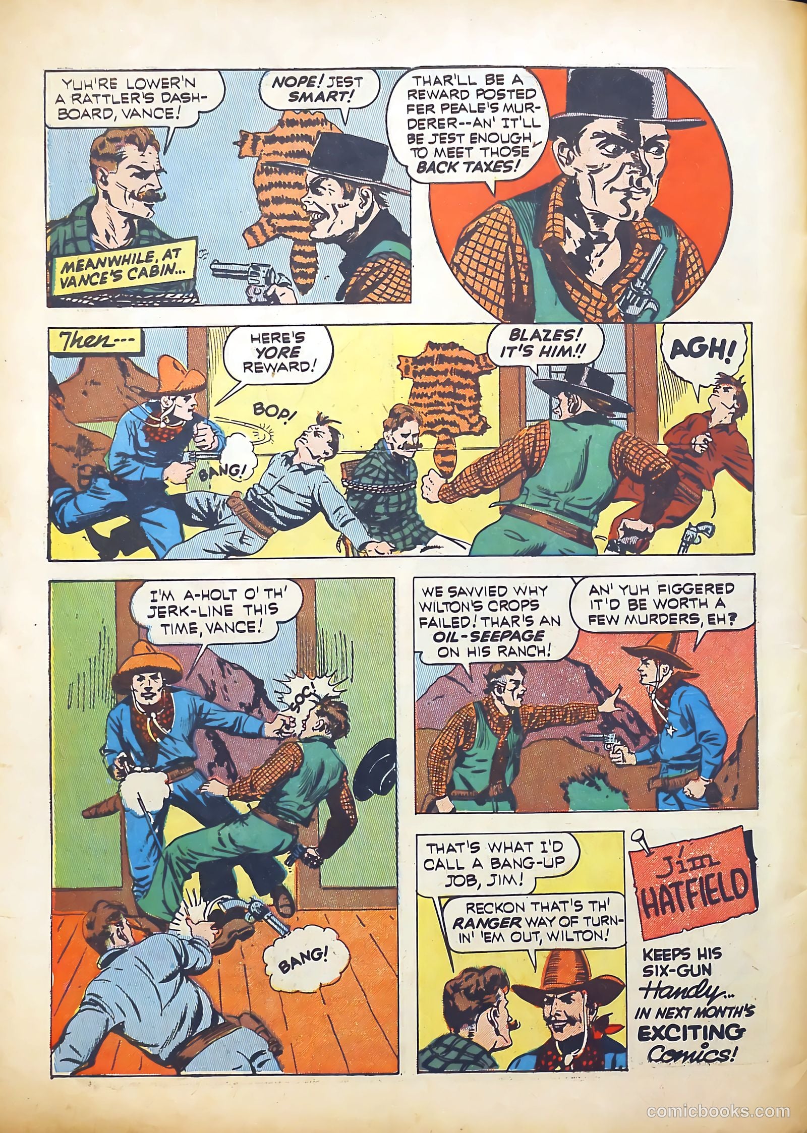 Exciting Comics #14 (1941) — page 58 of 68