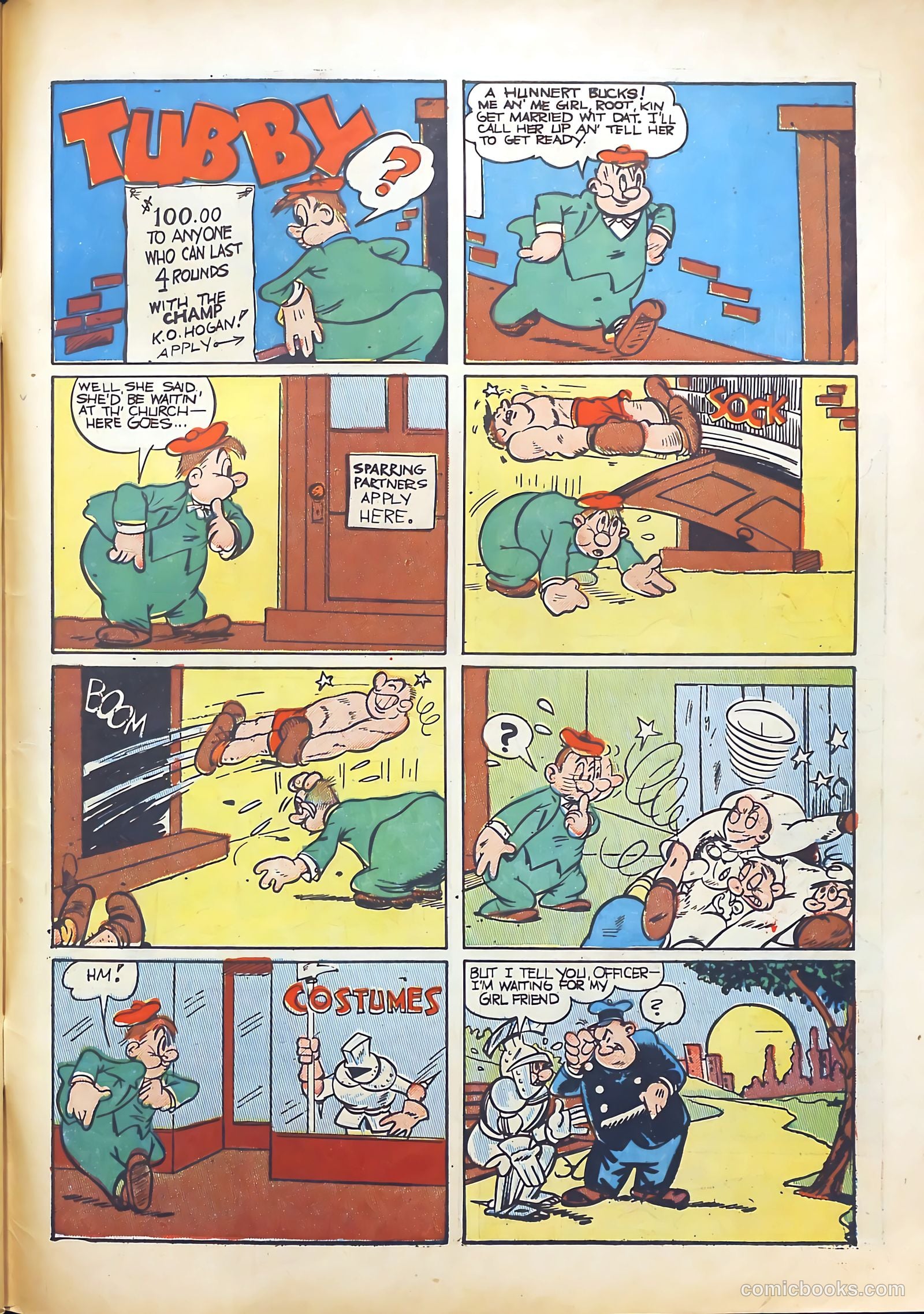 Exciting Comics #14 (1941) — page 59 of 68