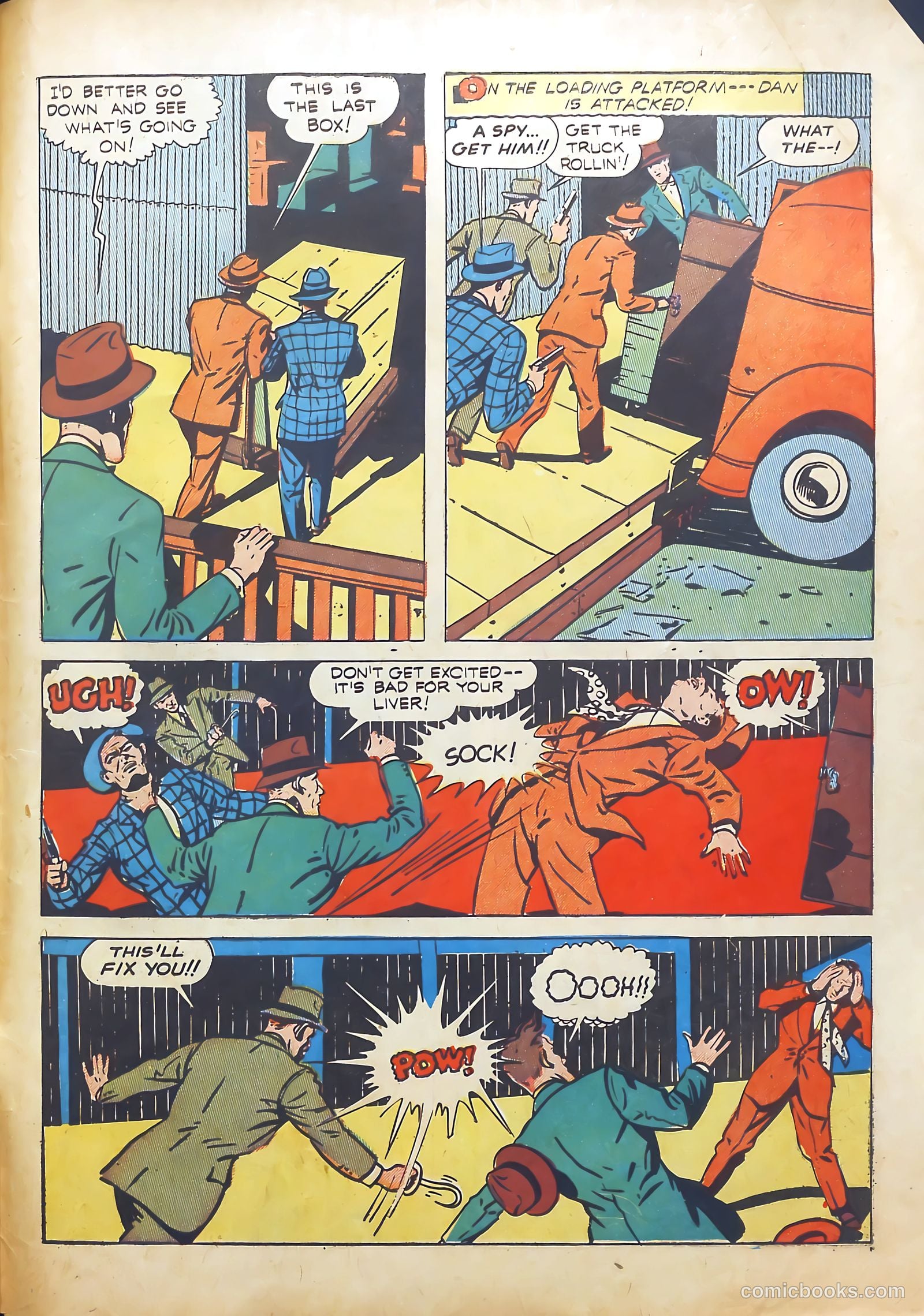 Exciting Comics #14 (1941) — page 61 of 68