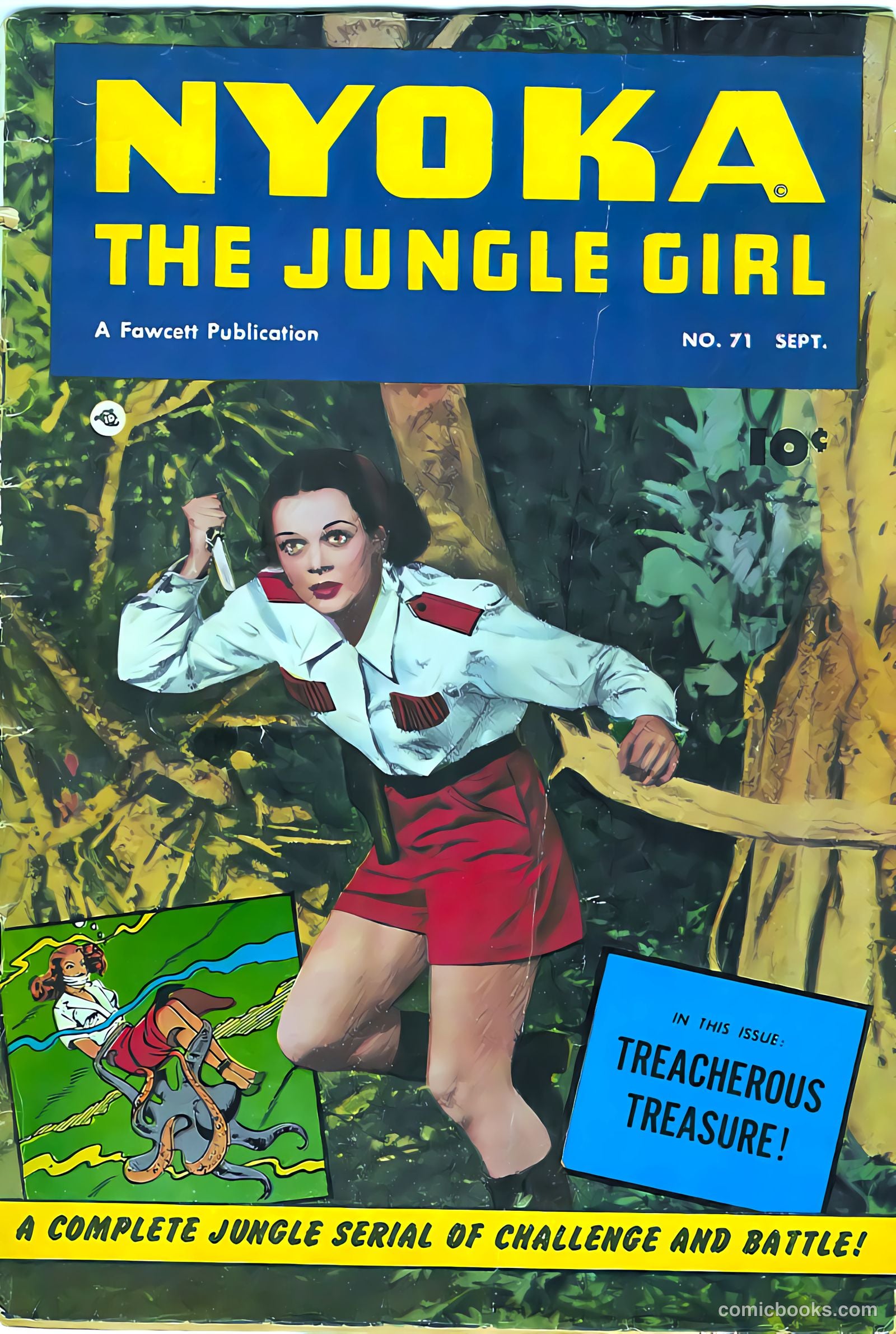 Nyoka the Jungle Girl #71 (1952, L. Miller & Son) — page 2 of 37