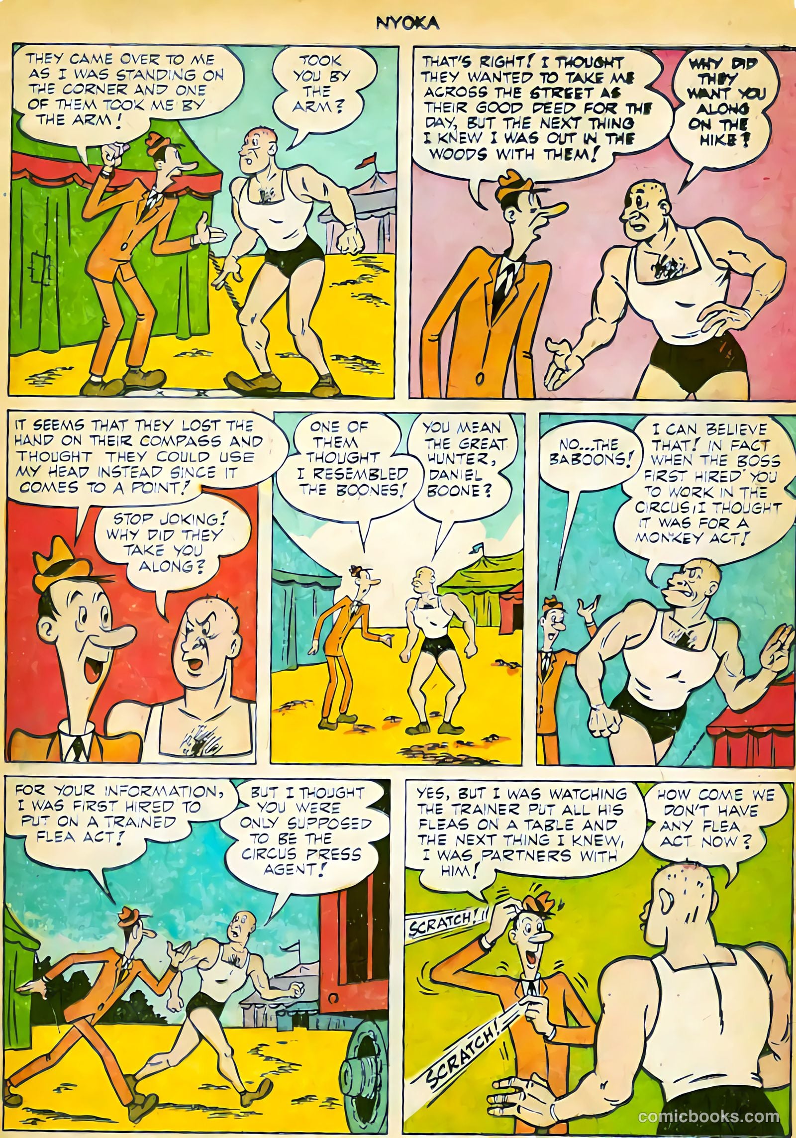 Nyoka the Jungle Girl #71 (1952, L. Miller & Son) — page 14 of 37