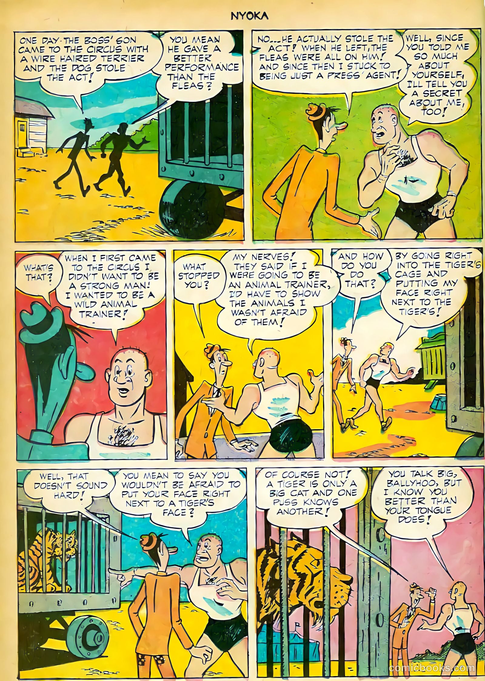 Nyoka the Jungle Girl #71 (1952, L. Miller & Son) — page 15 of 37