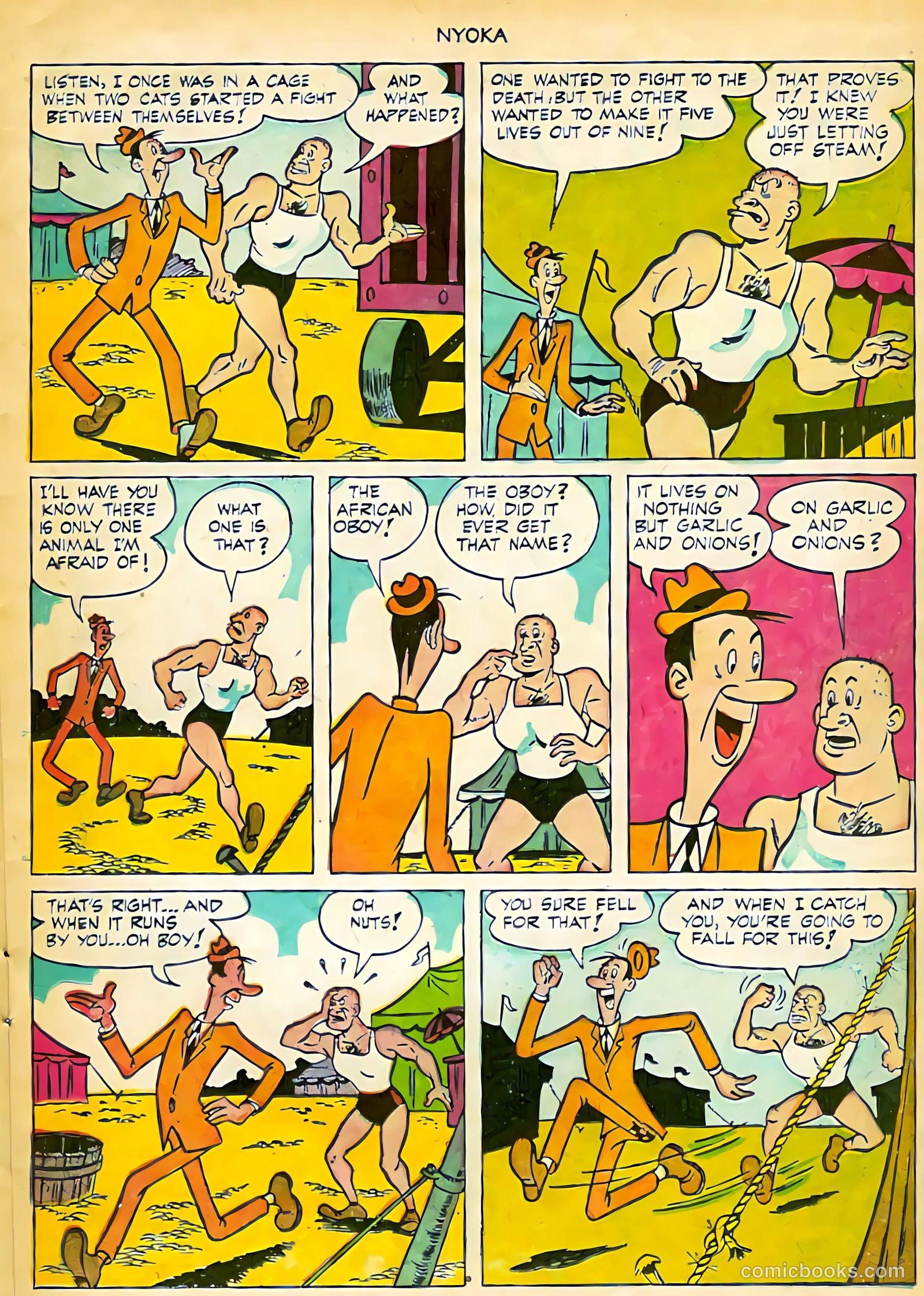 Nyoka the Jungle Girl #71 (1952, L. Miller & Son) — page 16 of 37