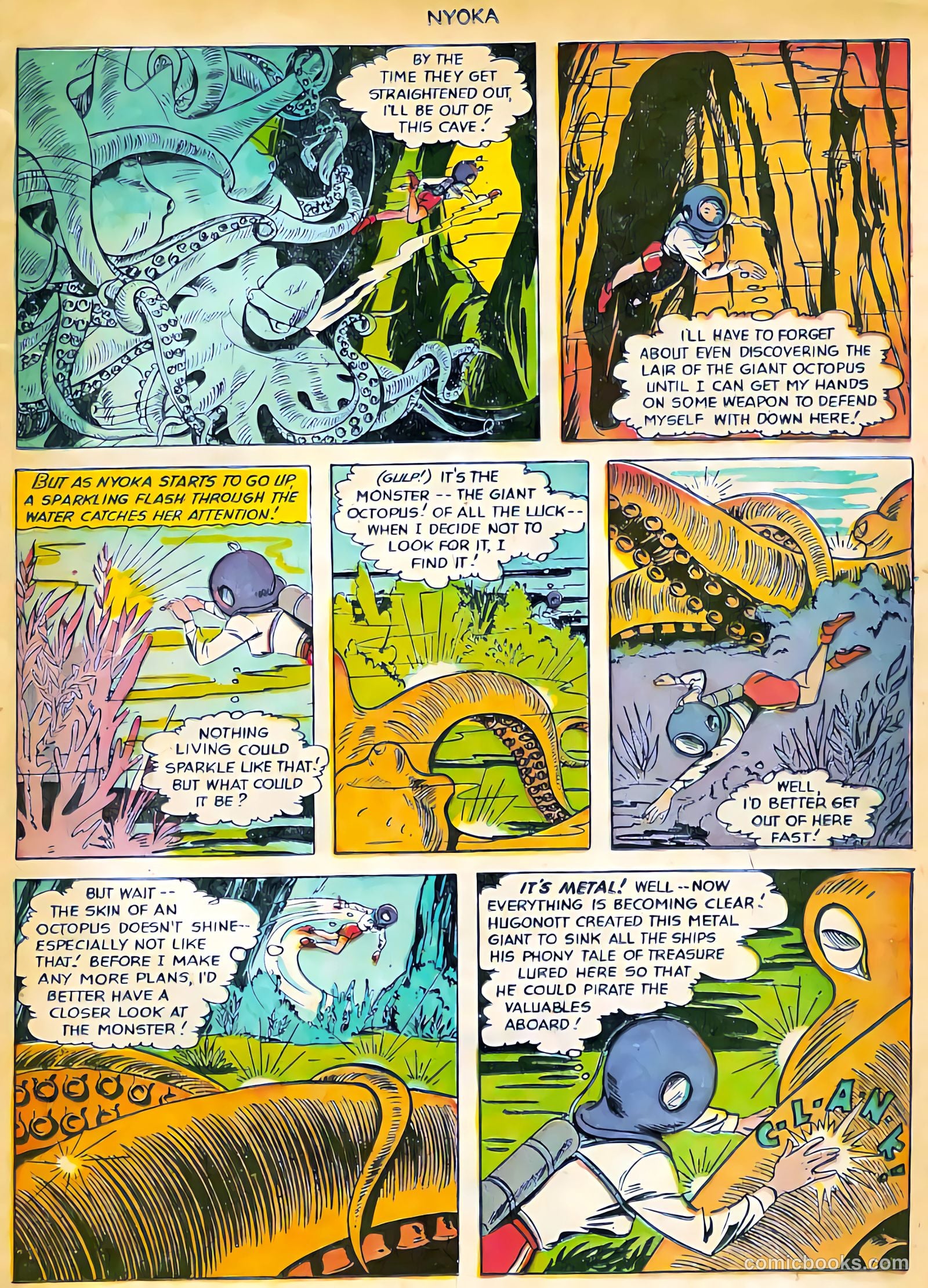 Nyoka the Jungle Girl #71 (1952, L. Miller & Son) — page 26 of 37