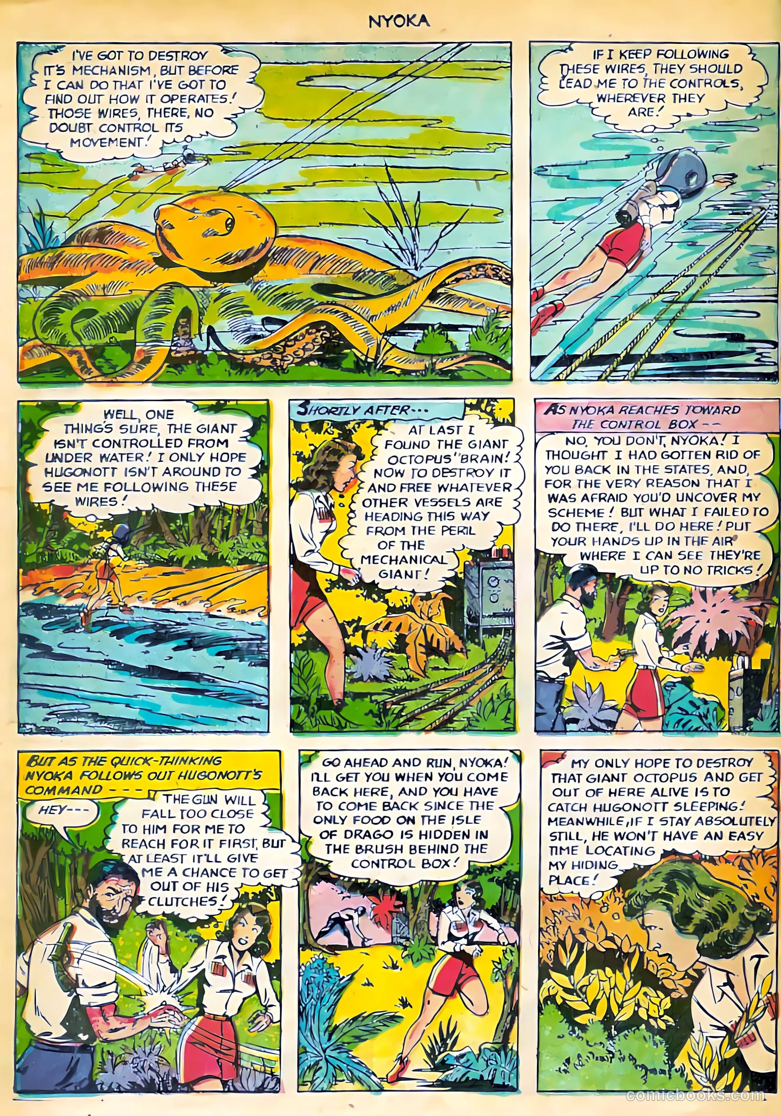 Nyoka the Jungle Girl #71 (1952, L. Miller & Son) — page 27 of 37