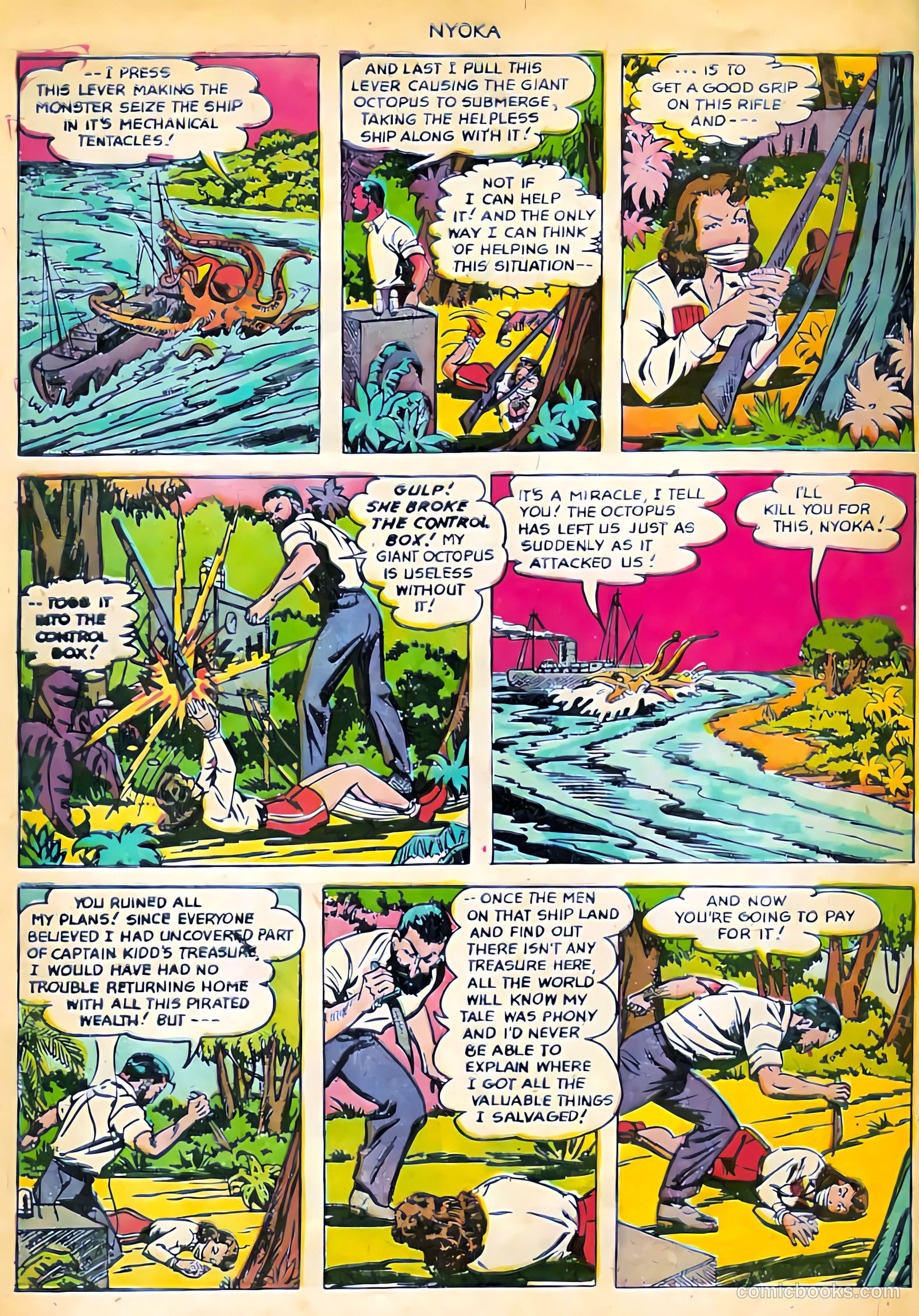 Nyoka the Jungle Girl #71 (1952, L. Miller & Son) — page 29 of 37