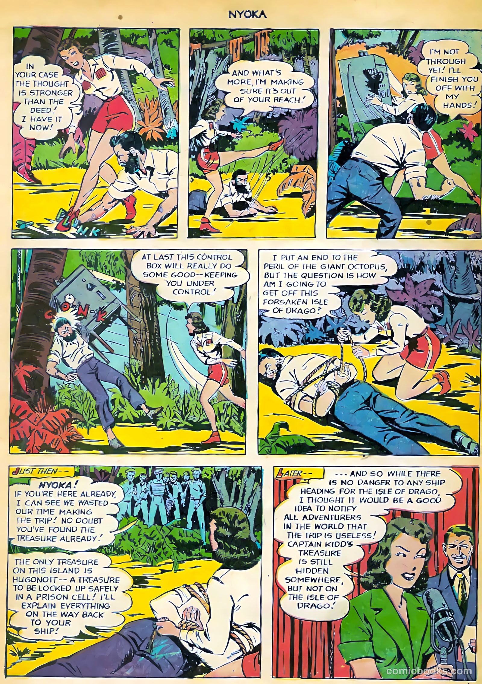 Nyoka the Jungle Girl #71 (1952, L. Miller & Son) — page 31 of 37