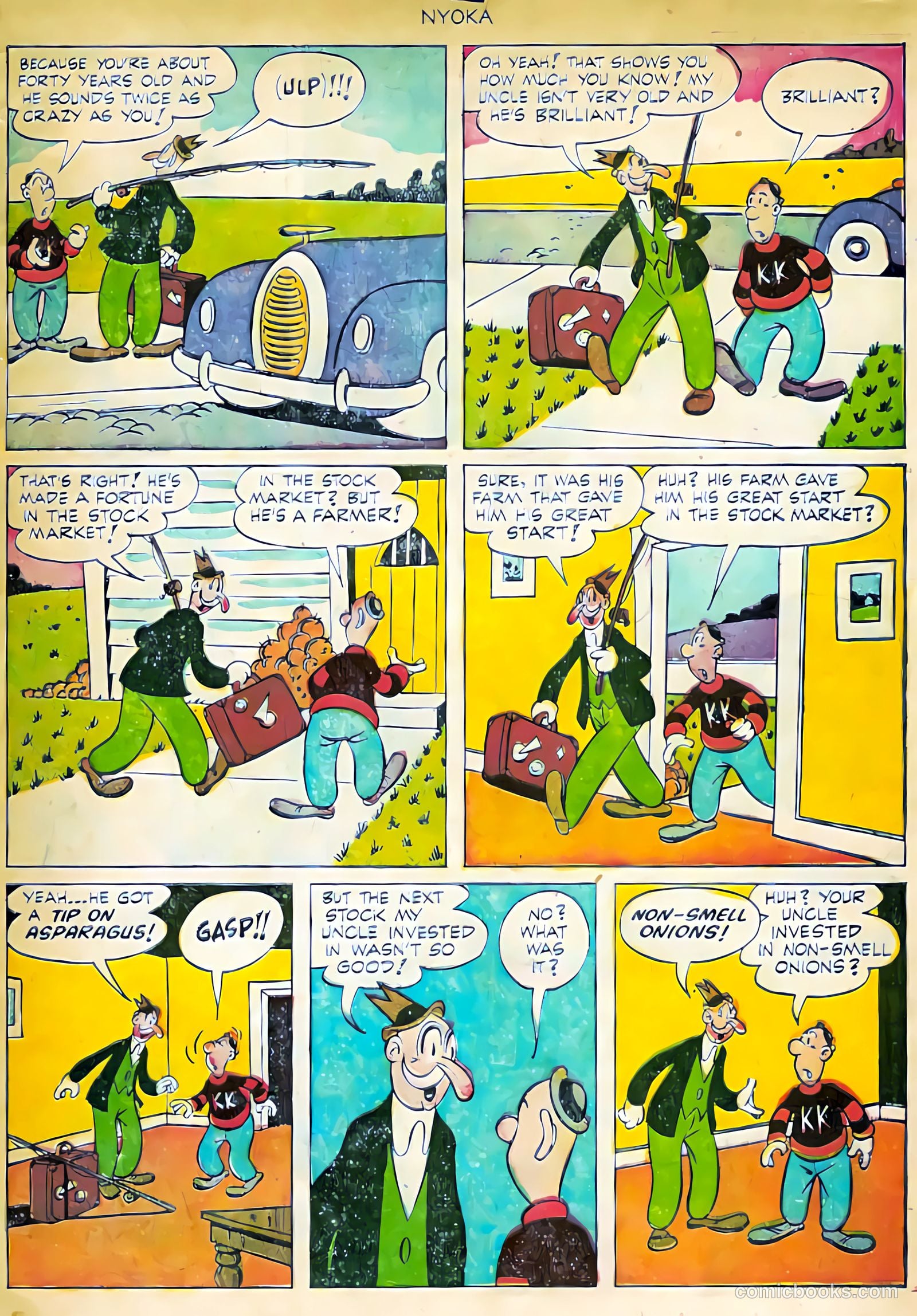 Nyoka the Jungle Girl #71 (1952, L. Miller & Son) — page 34 of 37
