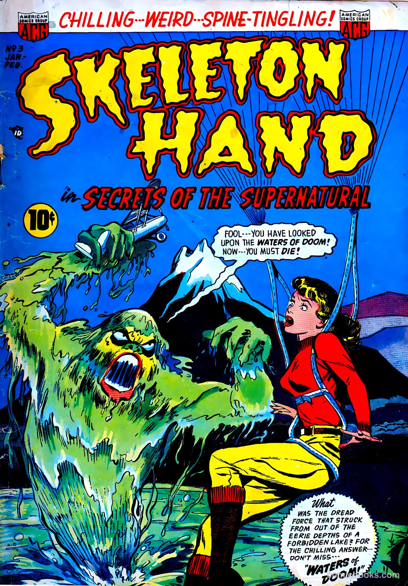 Skeleton Hand in Secrets of the Supernatural