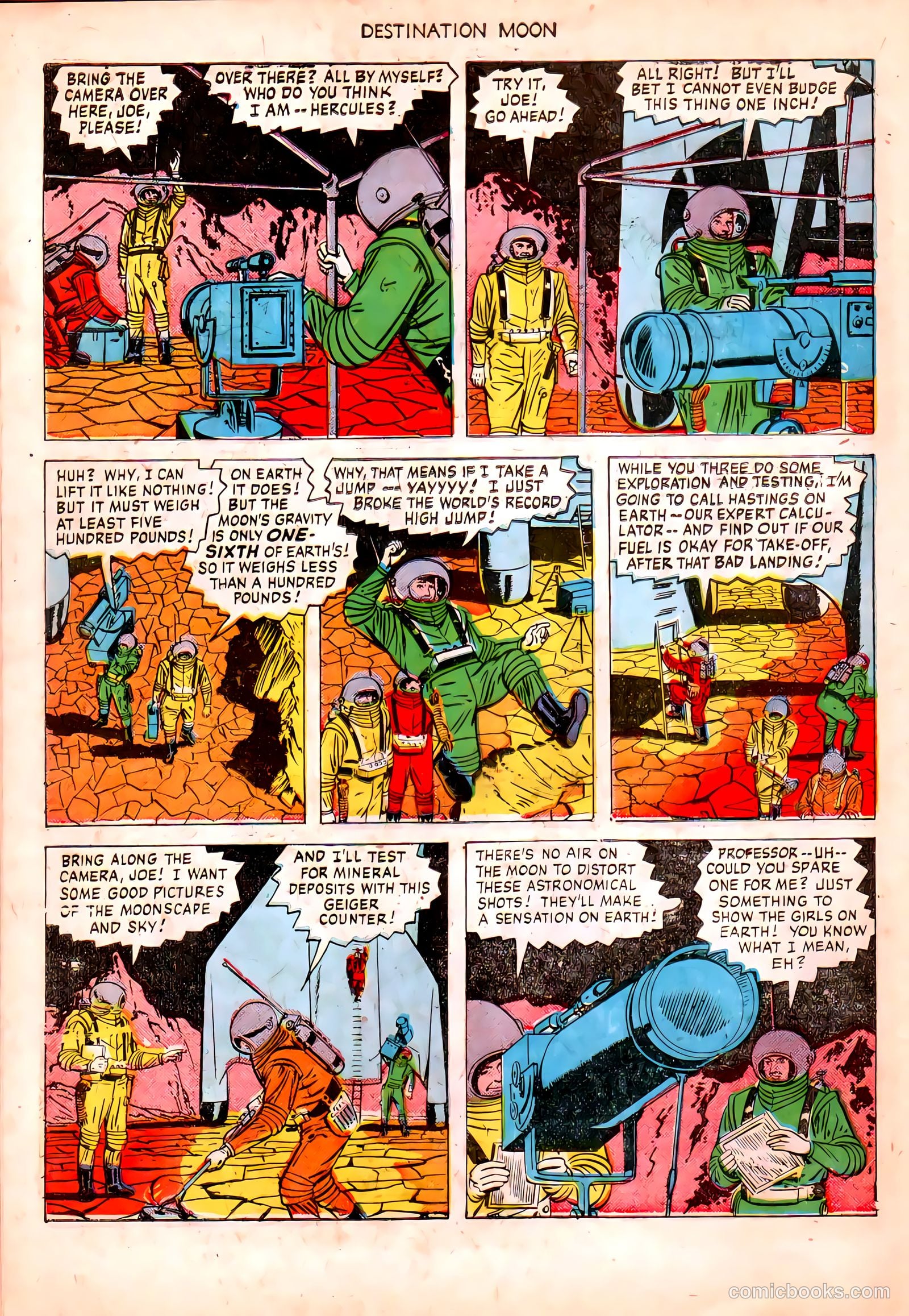 Destination Moon #1 (1950) — page 30 of 36