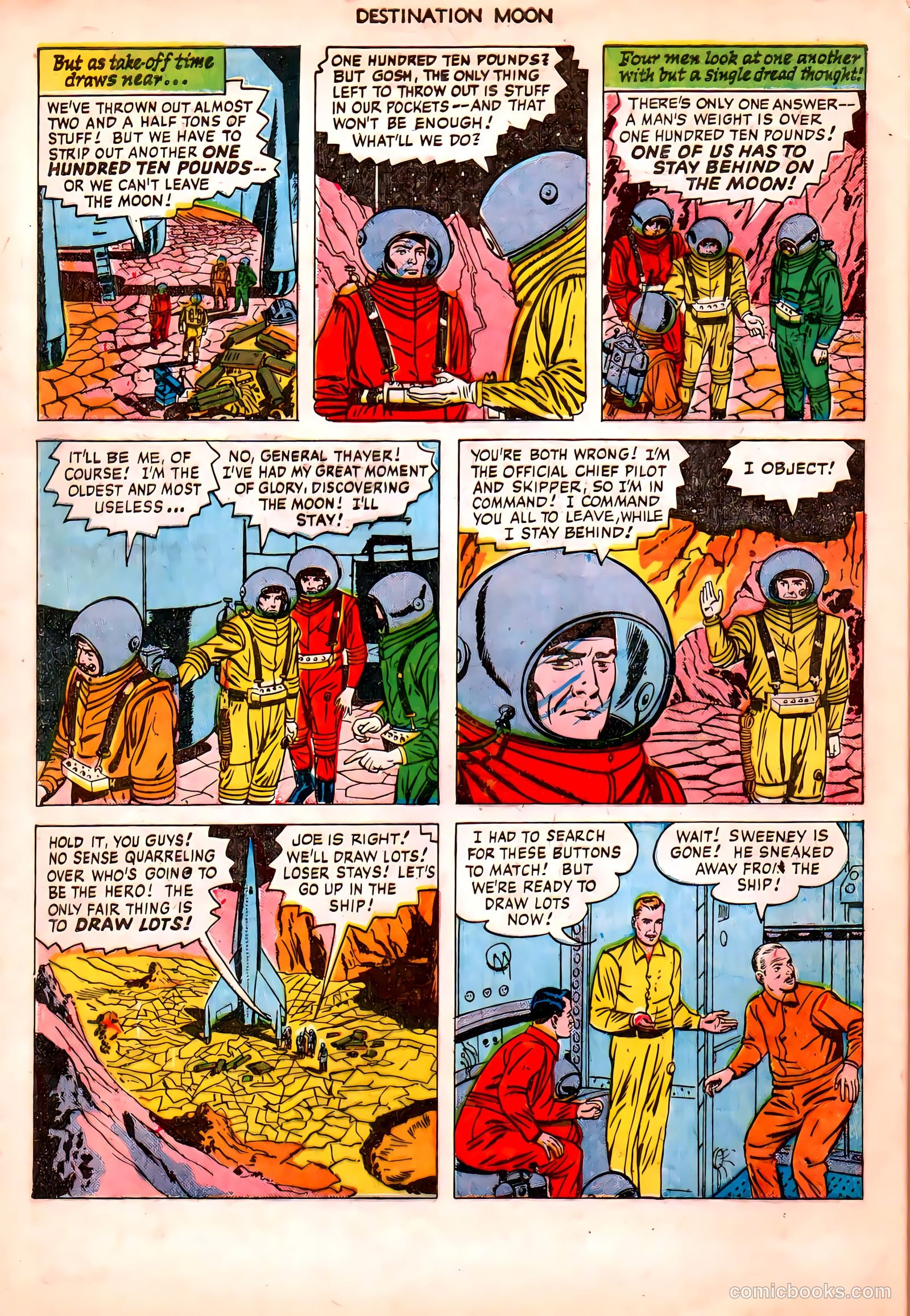 Destination Moon #1 (1950) — page 32 of 36