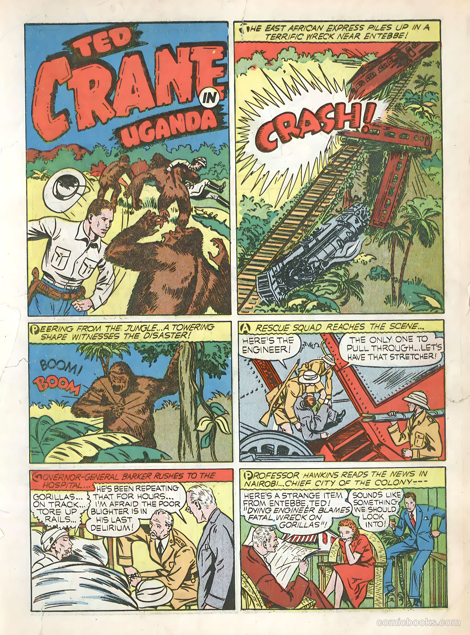 Exciting Comics #8 (1941) — page 3 of 68