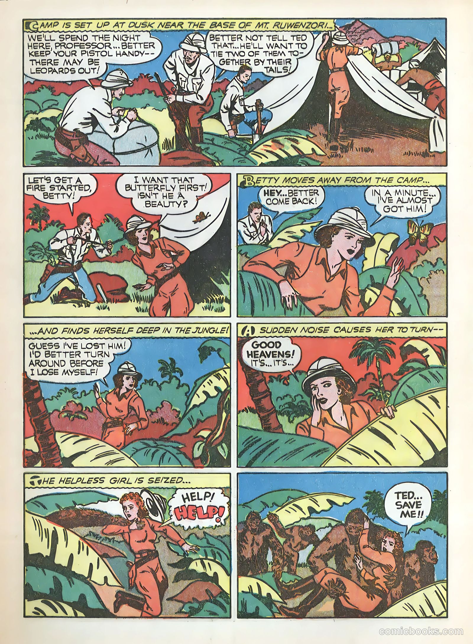 Exciting Comics #8 (1941) — page 6 of 68