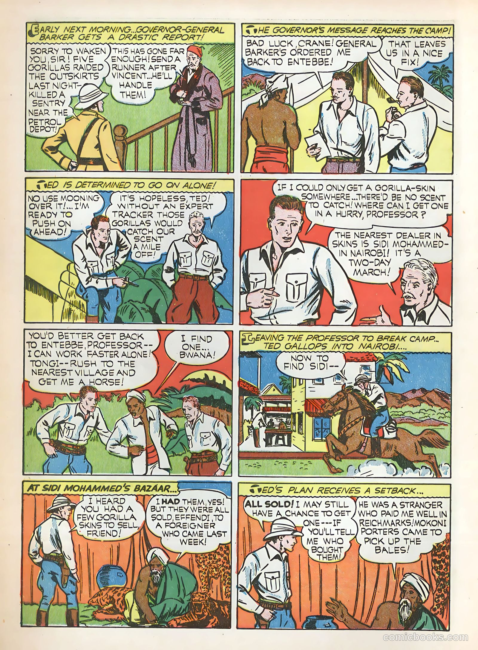 Exciting Comics #8 (1941) — page 8 of 68