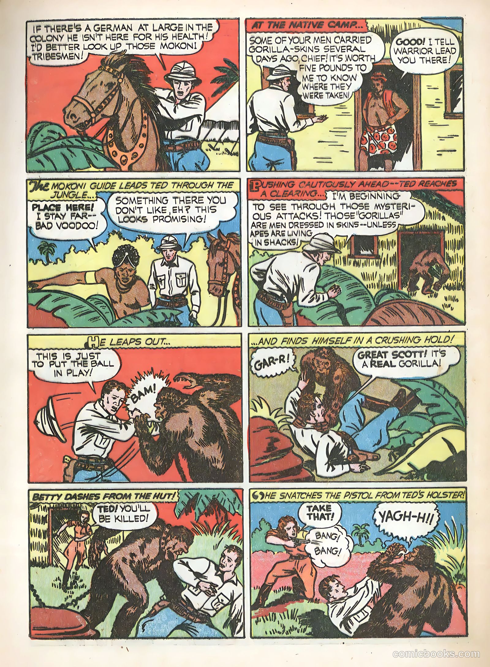 Exciting Comics #8 (1941) — page 9 of 68