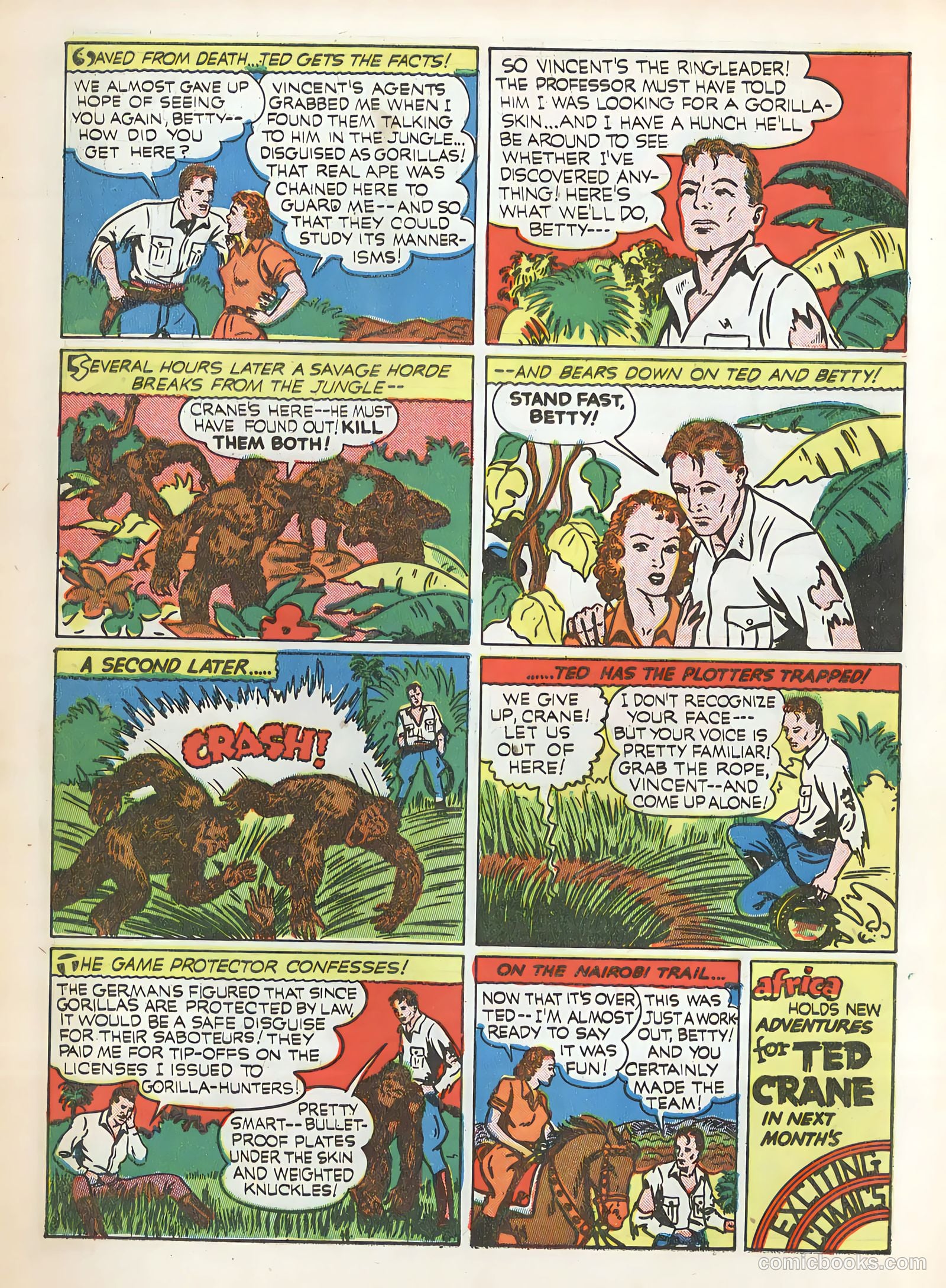 Exciting Comics #8 (1941) — page 10 of 68
