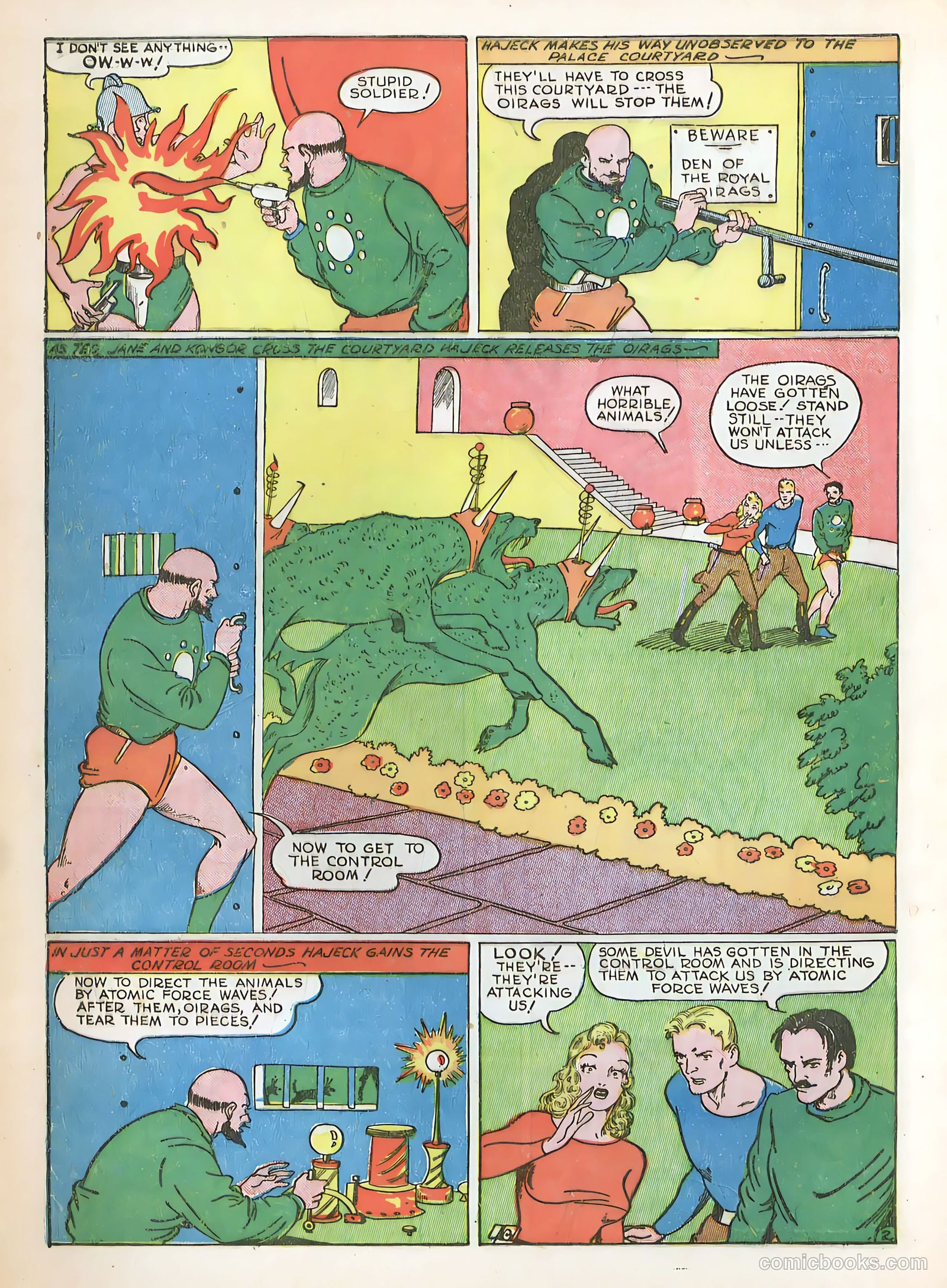 Exciting Comics #8 (1941) — page 12 of 68