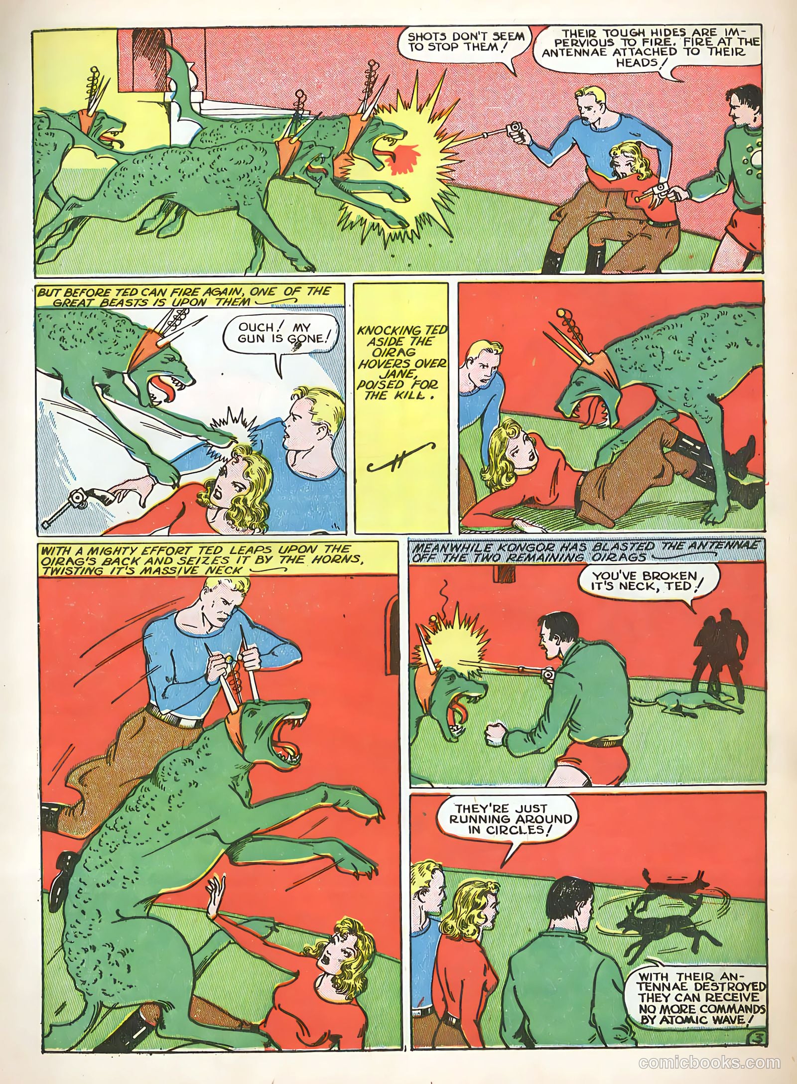 Exciting Comics #8 (1941) — page 13 of 68