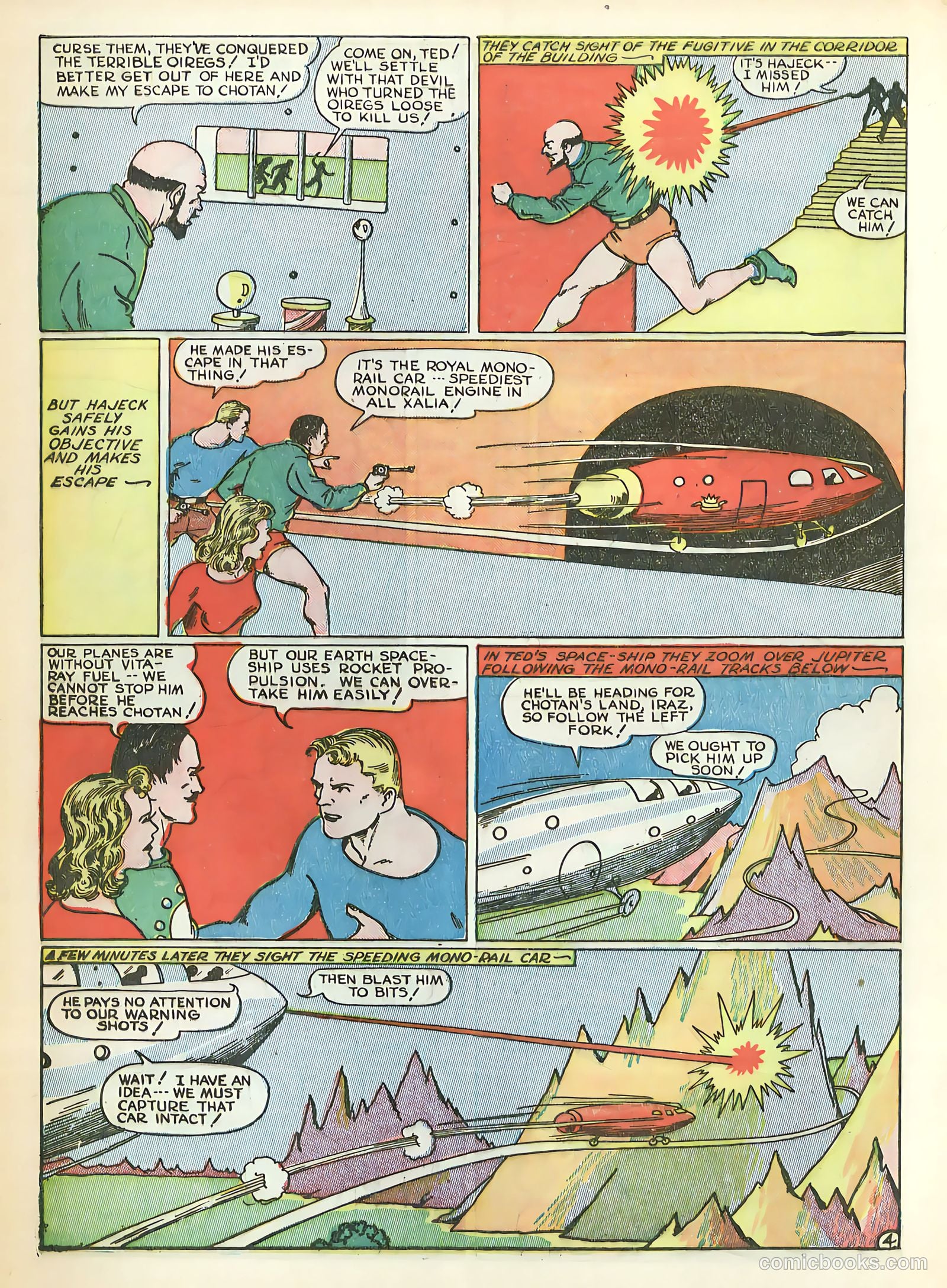 Exciting Comics #8 (1941) — page 14 of 68