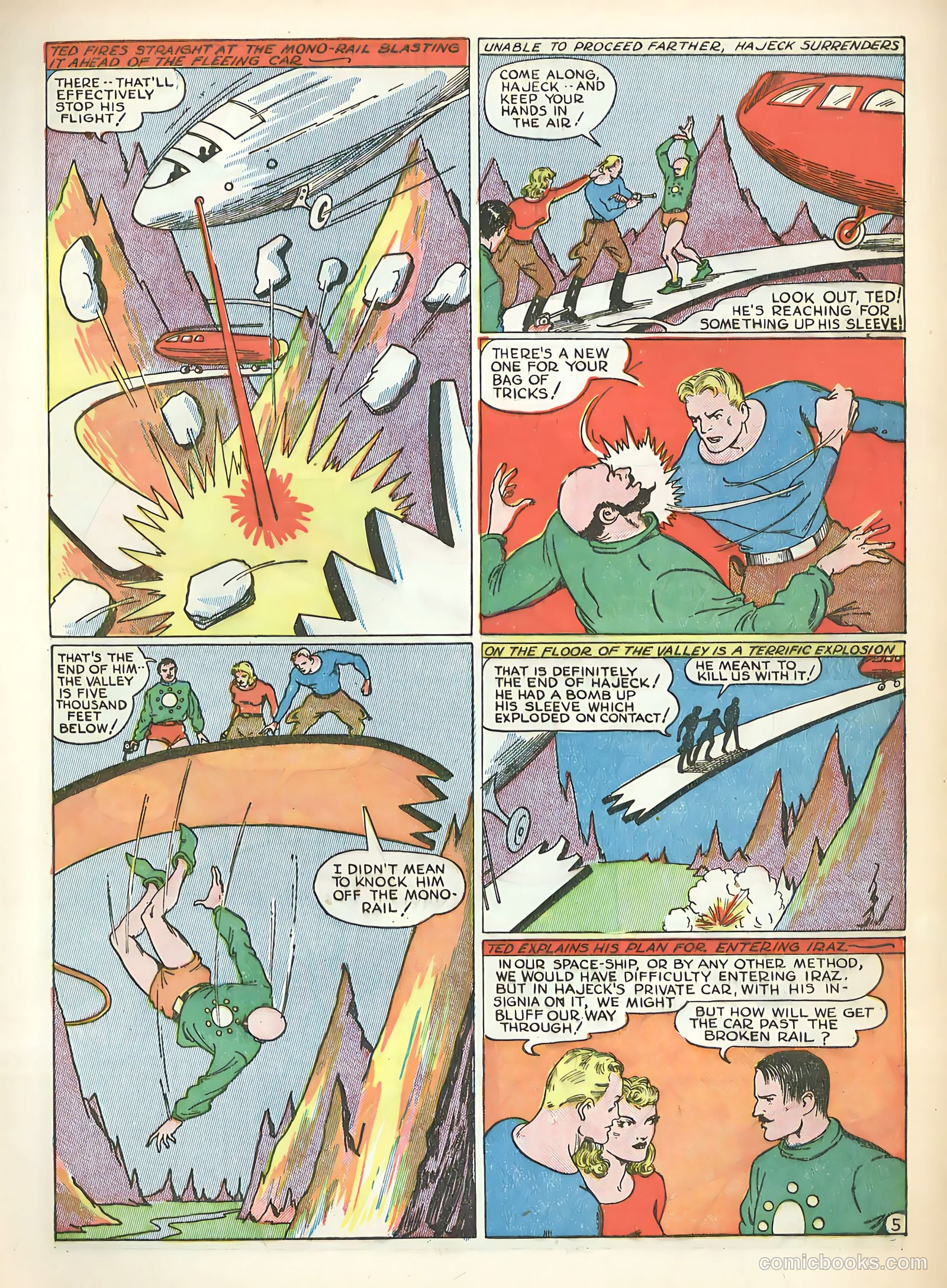 Exciting Comics #8 (1941) — page 15 of 68