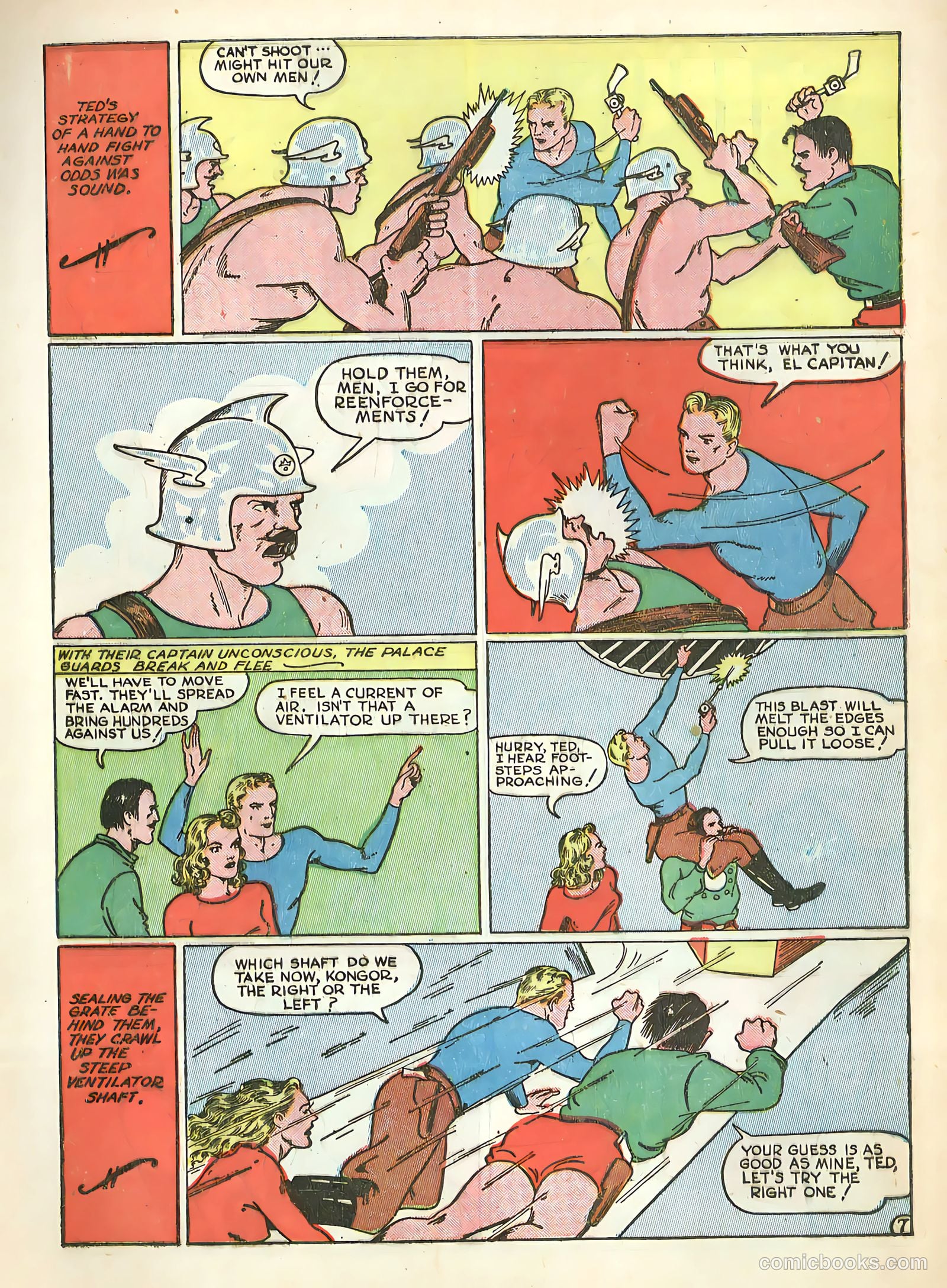Exciting Comics #8 (1941) — page 17 of 68