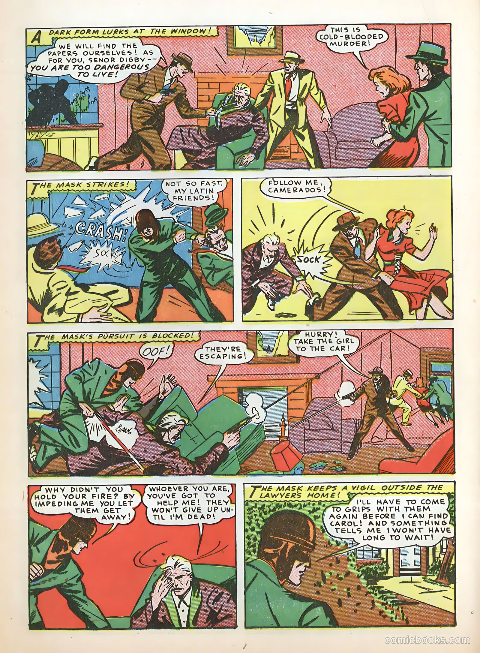 Exciting Comics #8 (1941) — page 24 of 68
