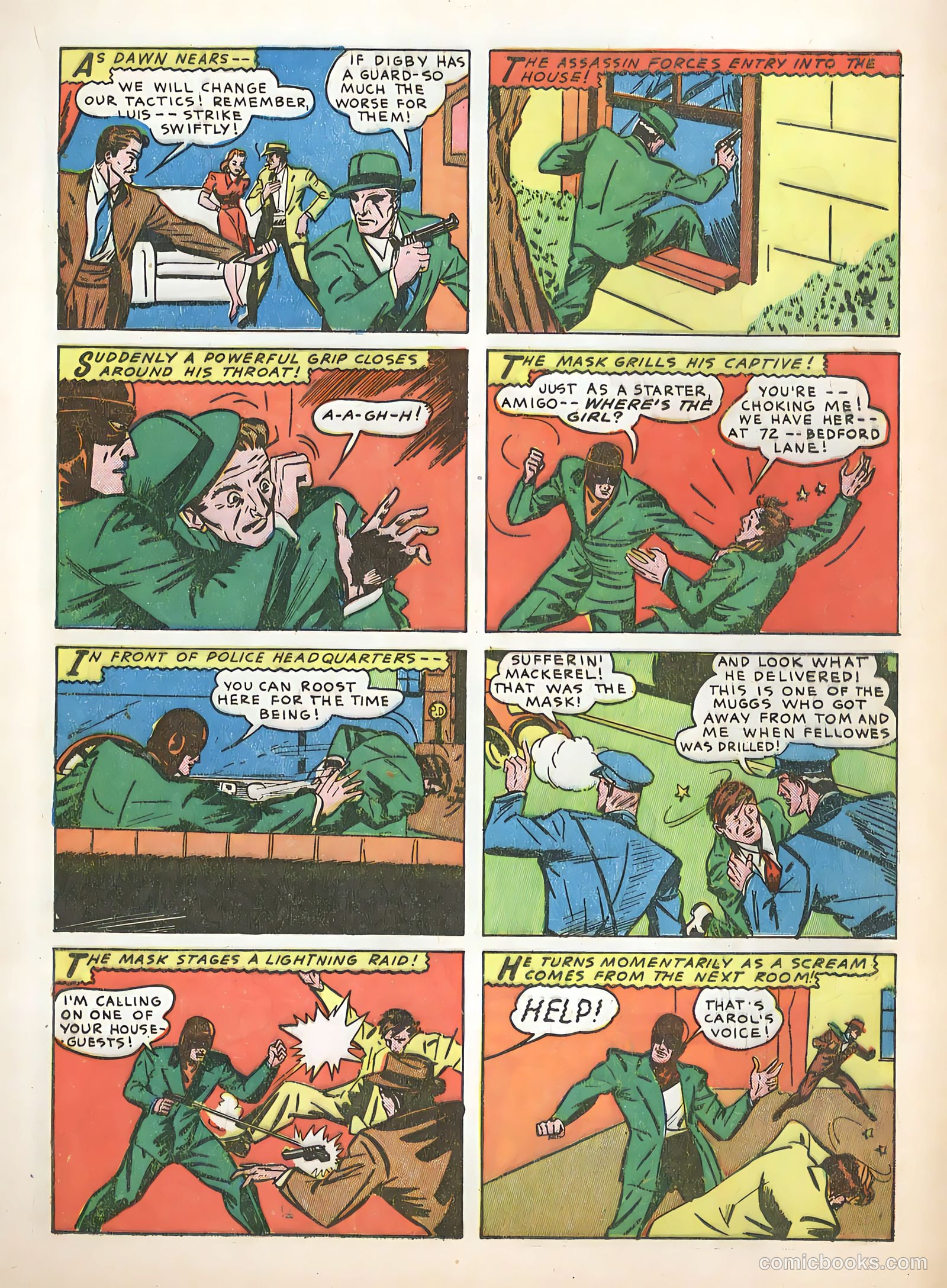 Exciting Comics #8 (1941) — page 25 of 68
