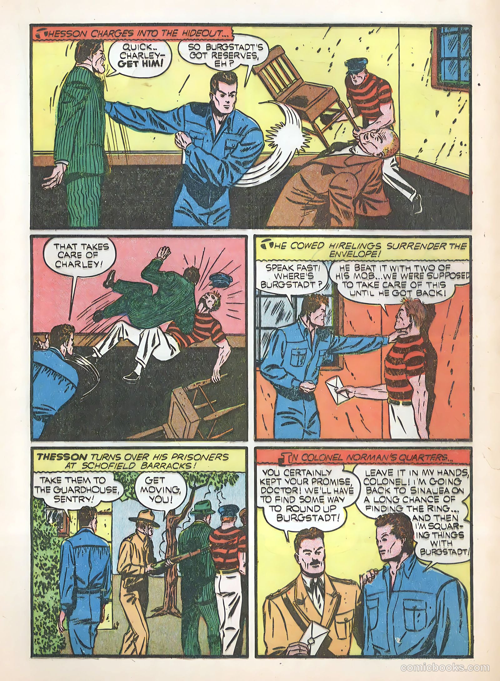 Exciting Comics #8 (1941) — page 33 of 68