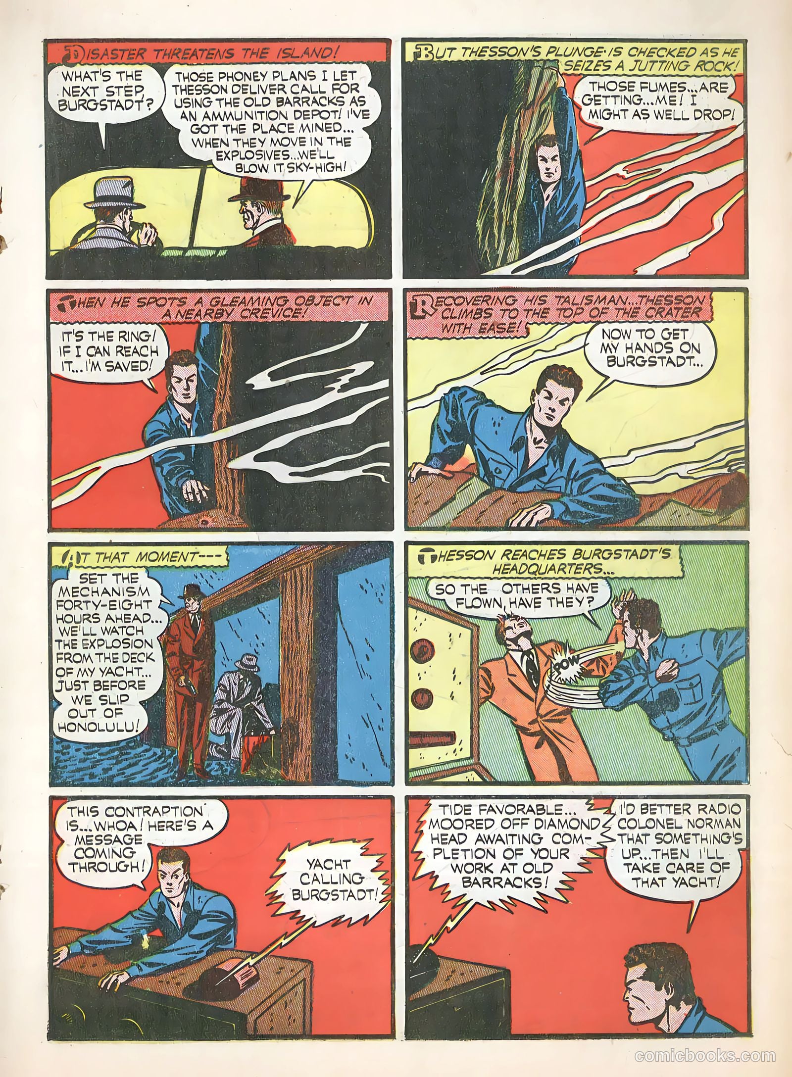 Exciting Comics #8 (1941) — page 35 of 68