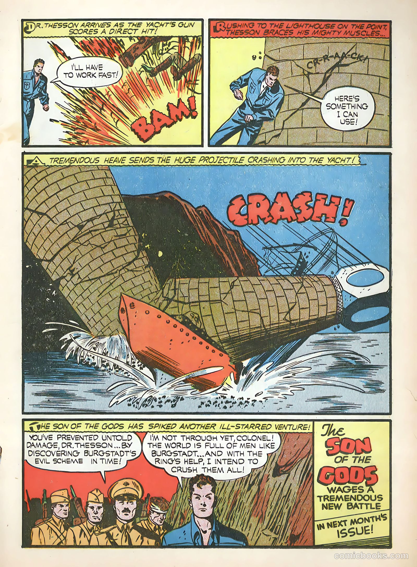 Exciting Comics #8 (1941) — page 37 of 68