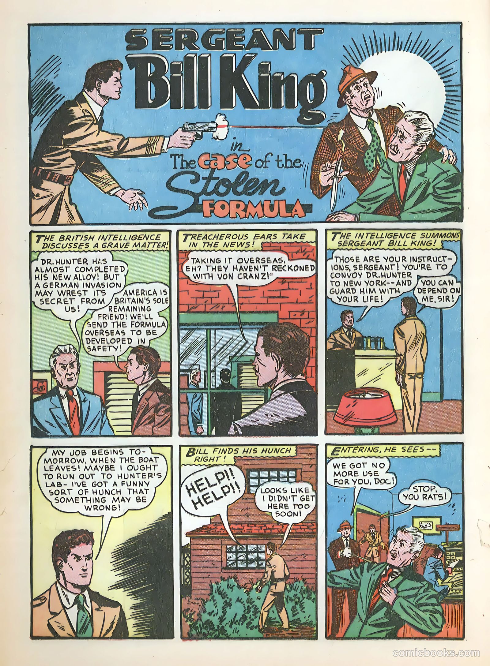 Exciting Comics #8 (1941) — page 38 of 68